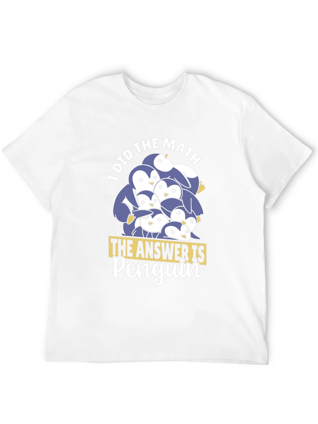 Penguin Math T-Shirt: Funny Equation Tee