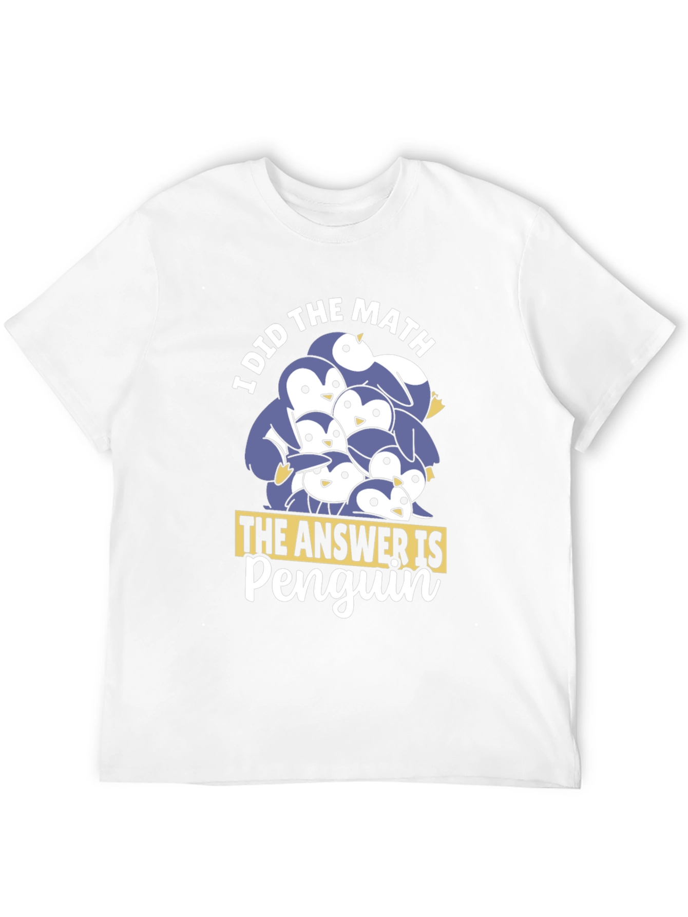 Penguin Math T-Shirt: Funny Equation Tee