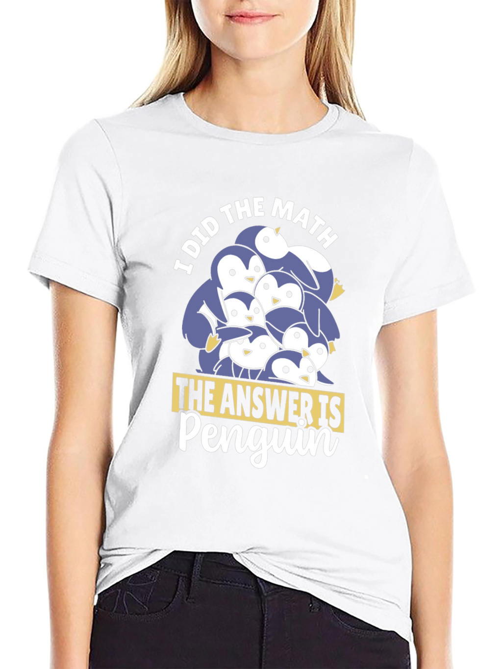 Penguin Math T-Shirt: Funny Equation Tee