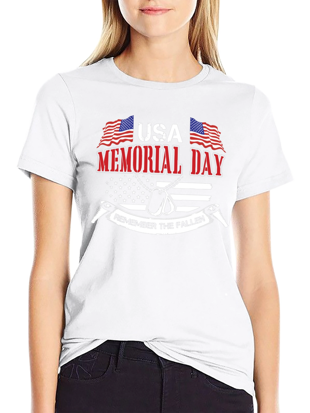 USA Memorial Day Graphic T-Shirt