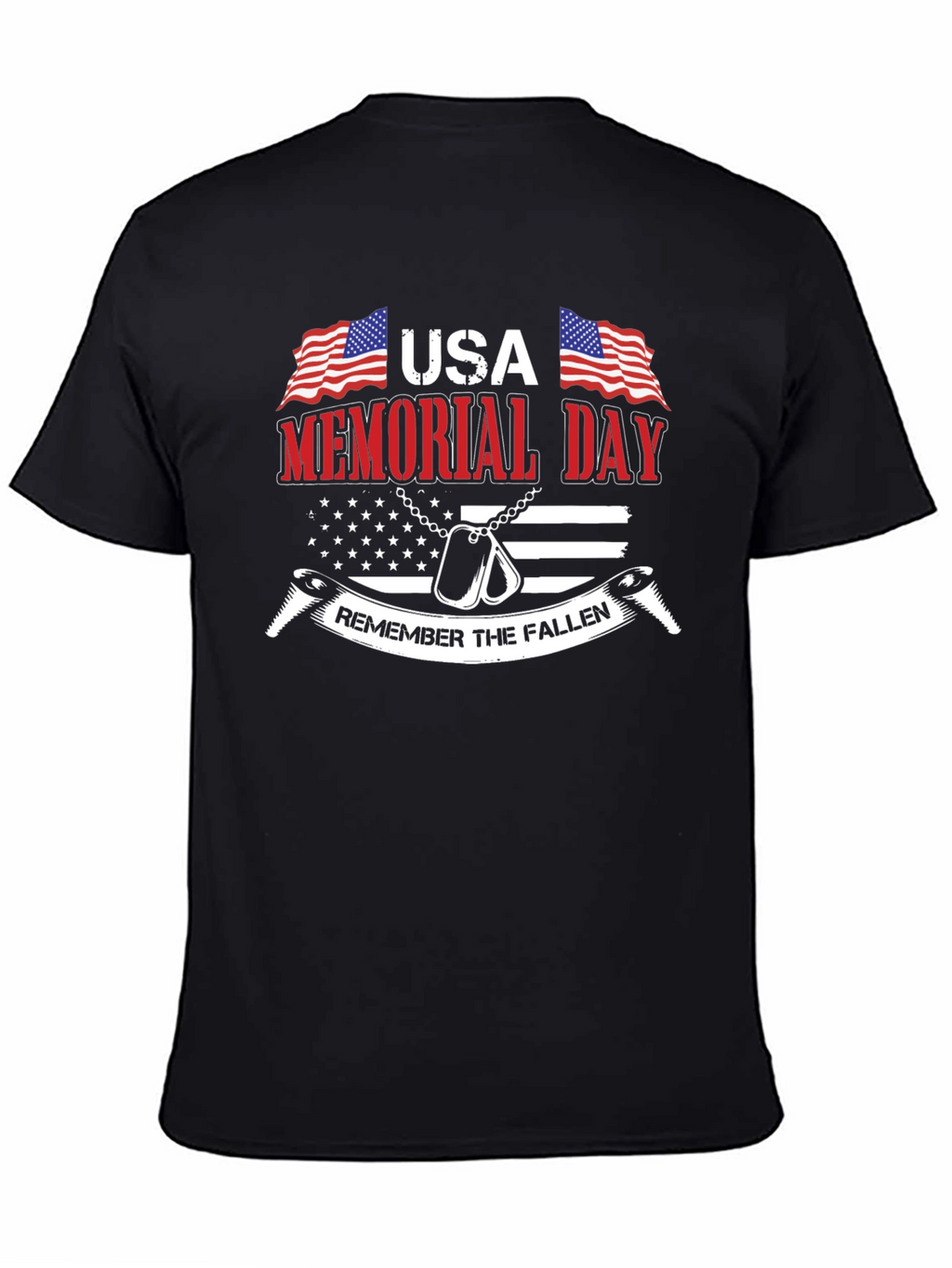 USA Memorial Day Graphic T-Shirt