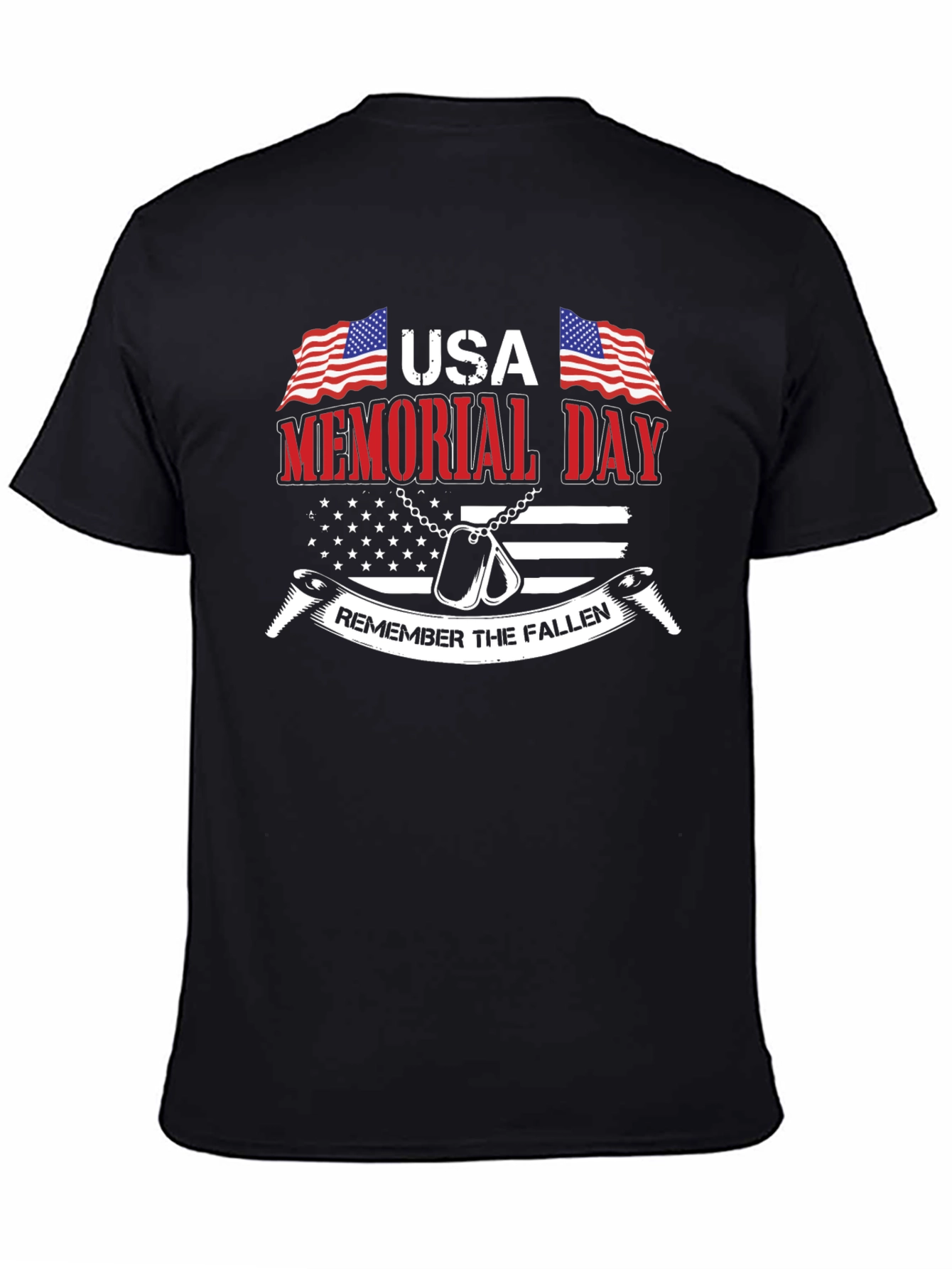 USA Memorial Day Graphic T-Shirt
