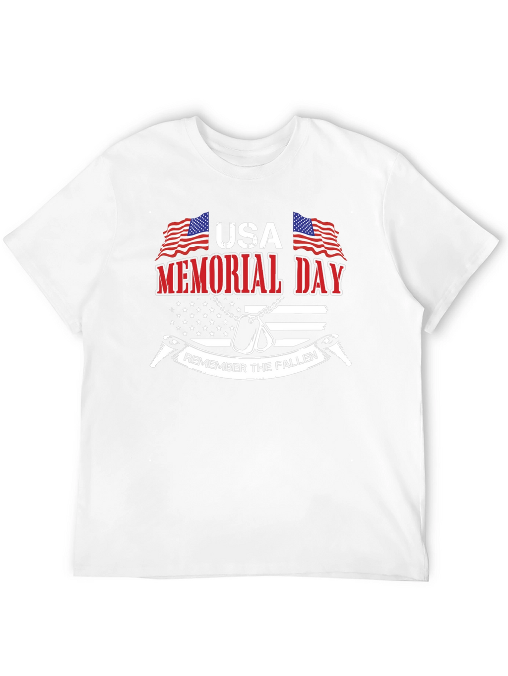 USA Memorial Day Graphic T-Shirt