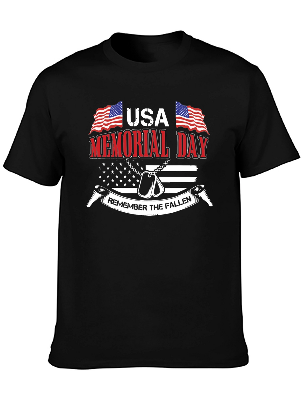 USA Memorial Day Graphic T-Shirt