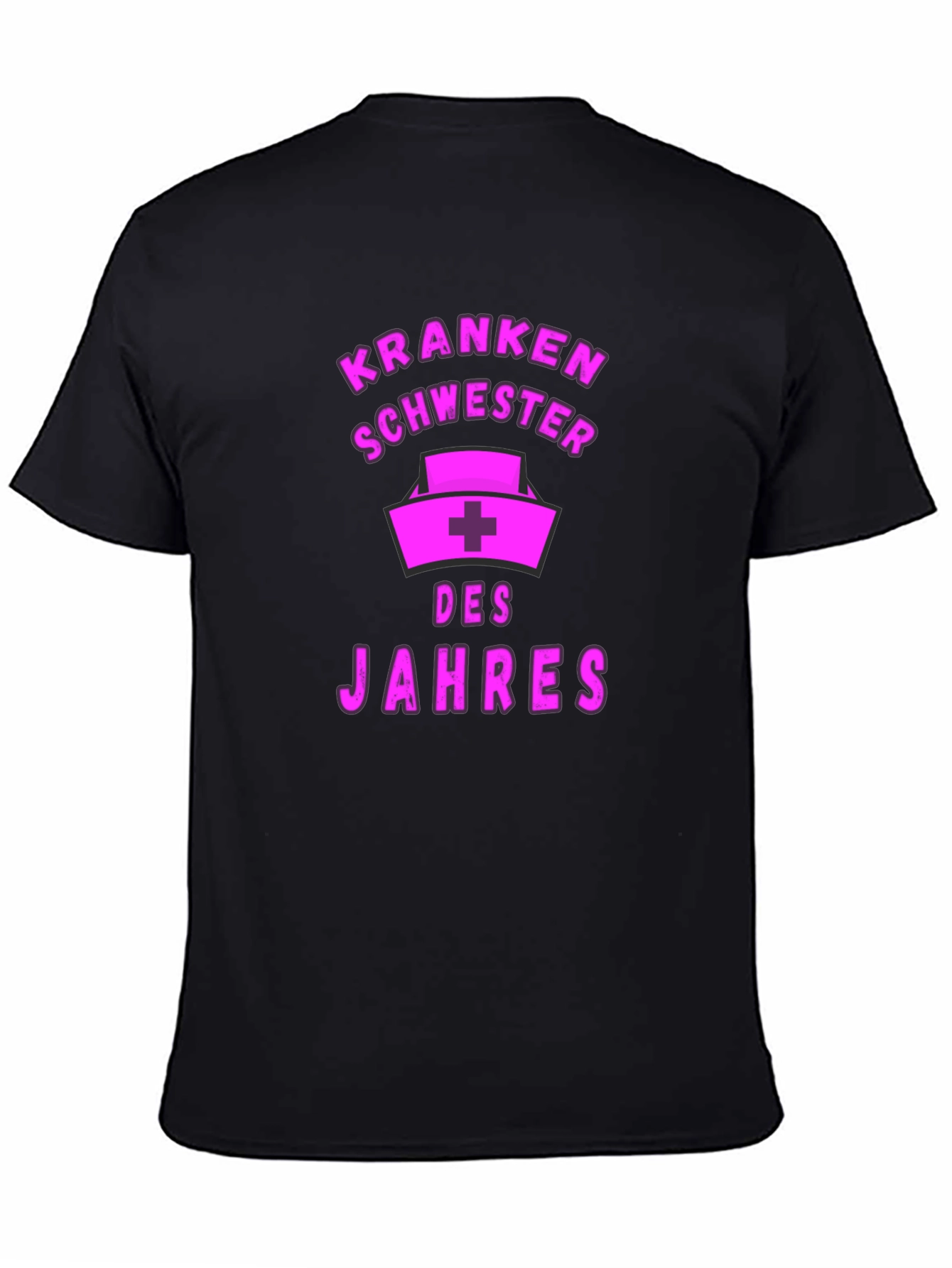 Nurse of the Year T-Shirt - Black