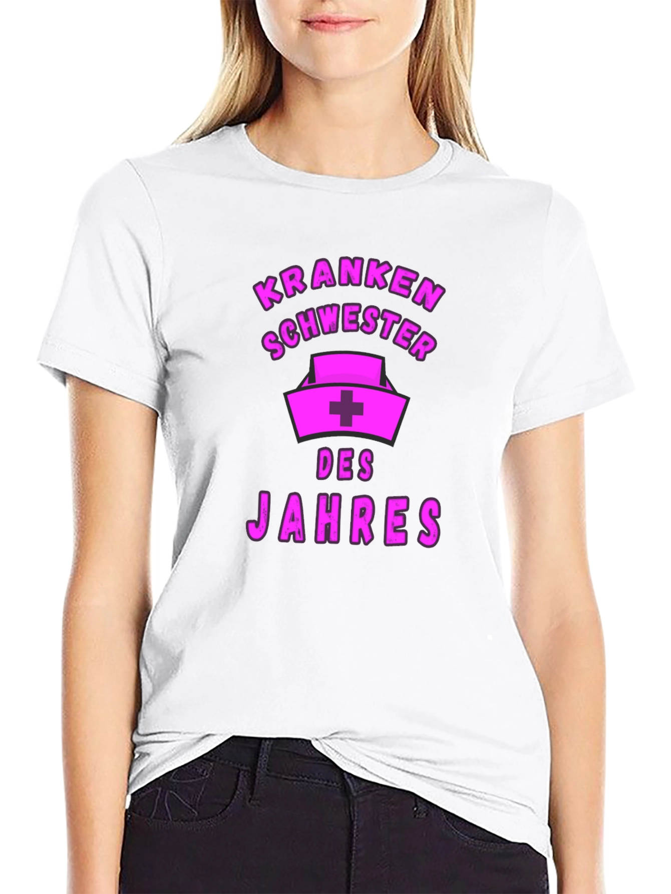 Nurse of the Year T-Shirt - Black