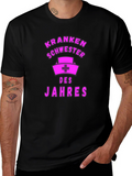 Nurse of the Year T-Shirt - Black