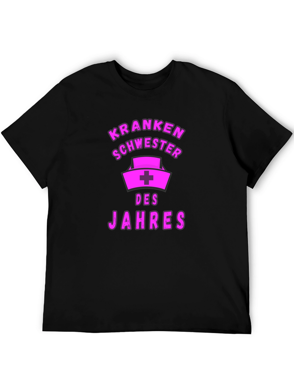 Nurse of the Year T-Shirt - Black