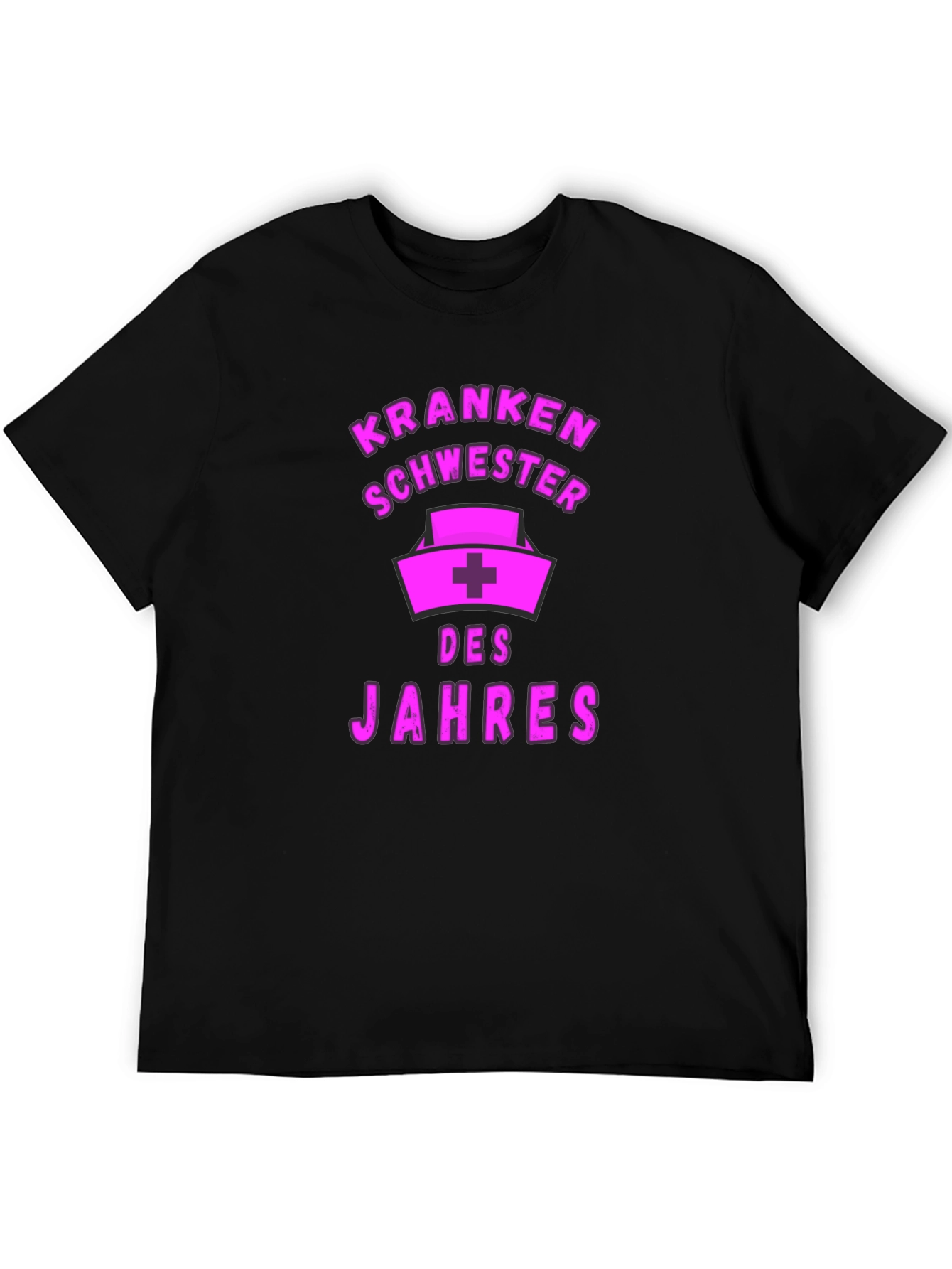 Nurse of the Year T-Shirt - Black