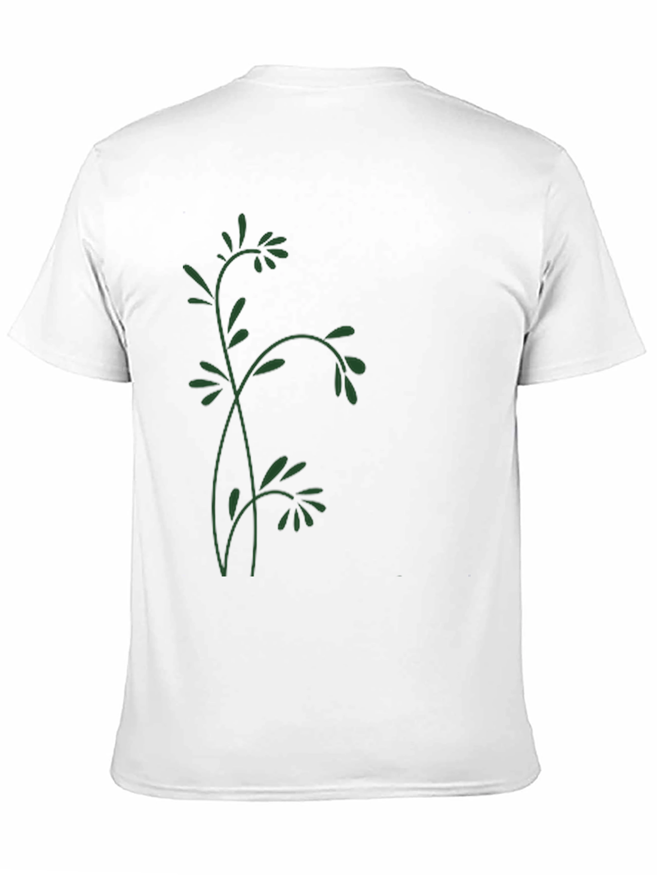Nature Inspired Black T-Shirt