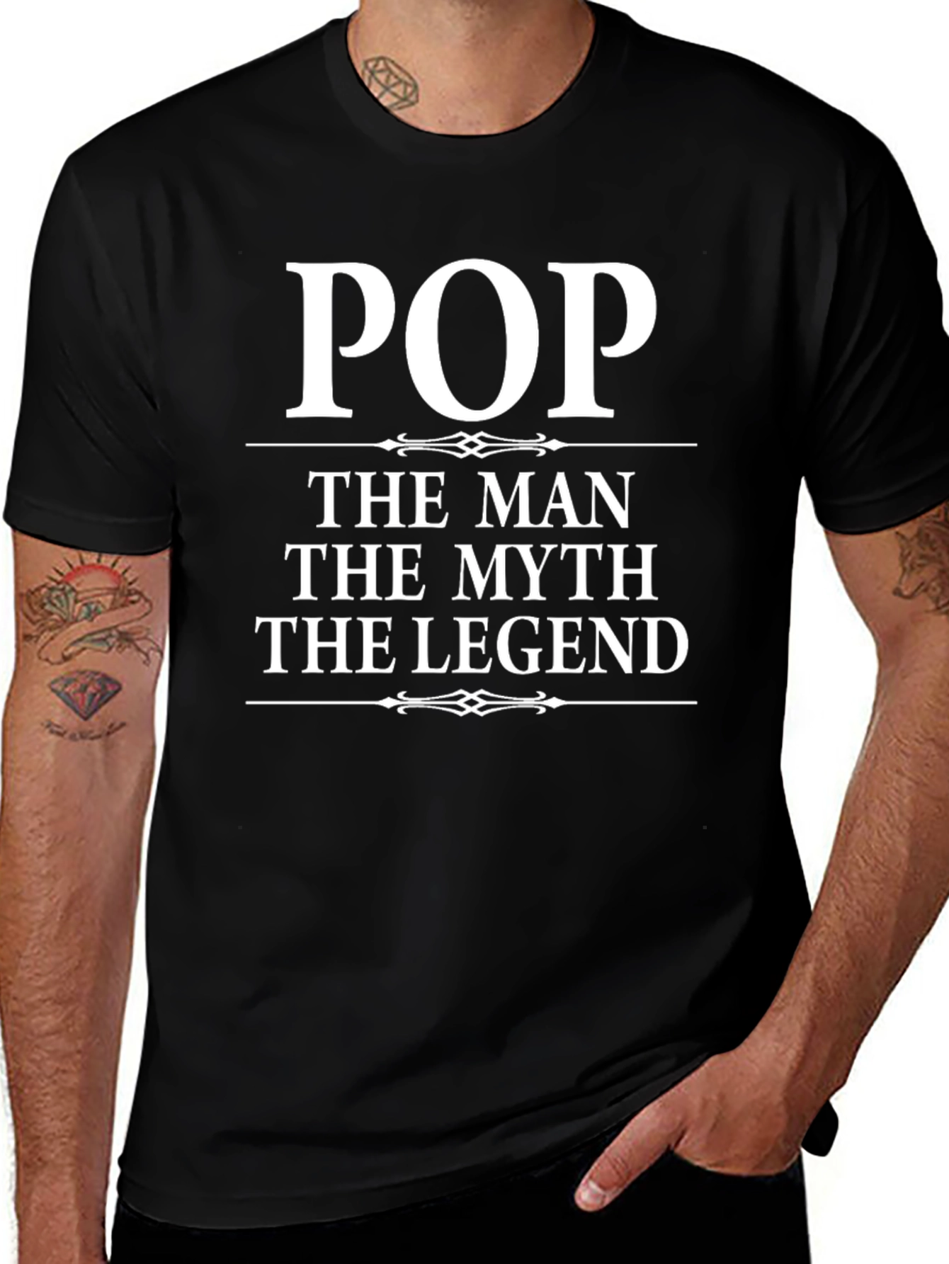 Pop The Man The Myth The Legend T-Shirt