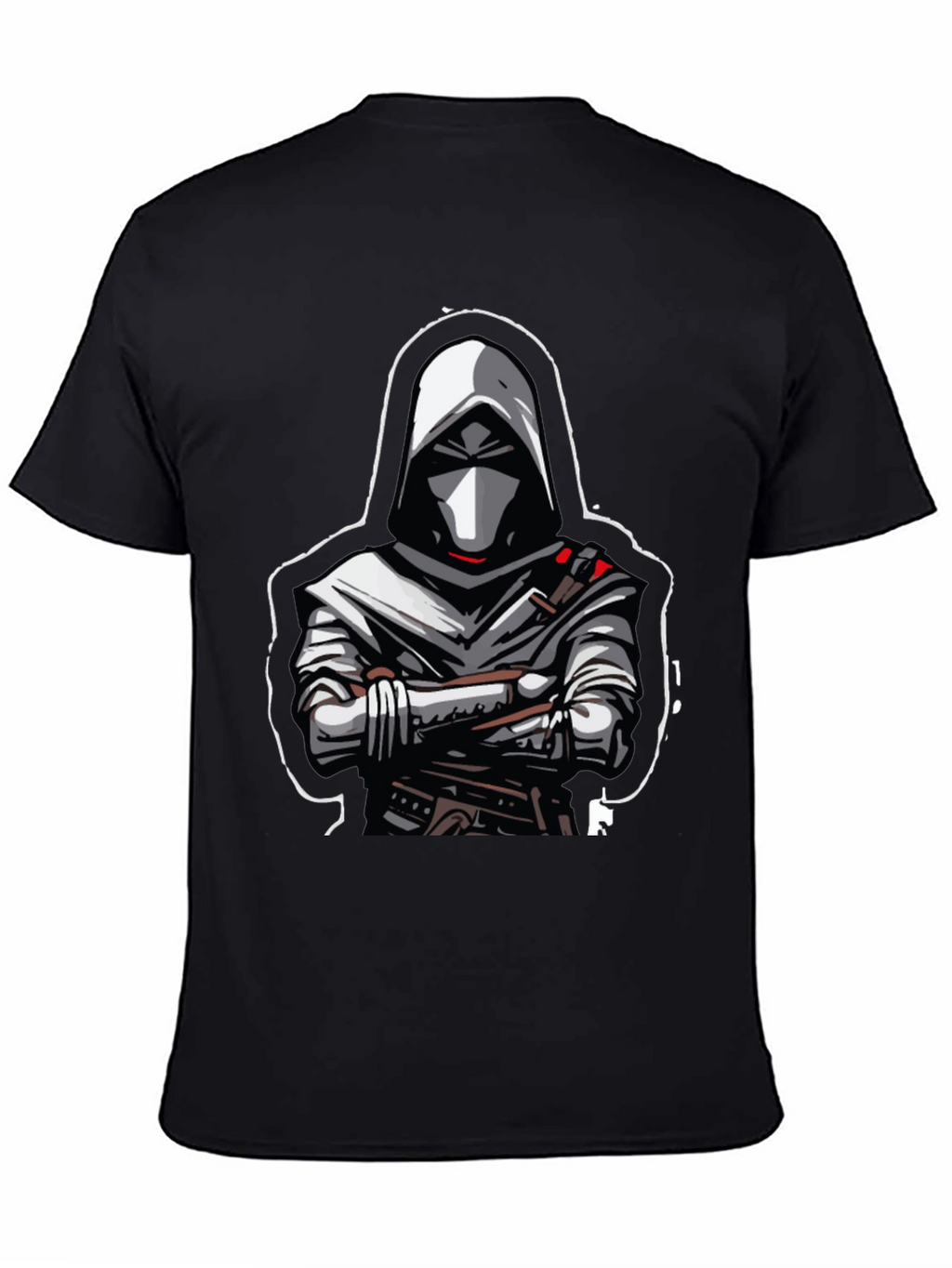 Stealth Assassin Graphic Tee - Black