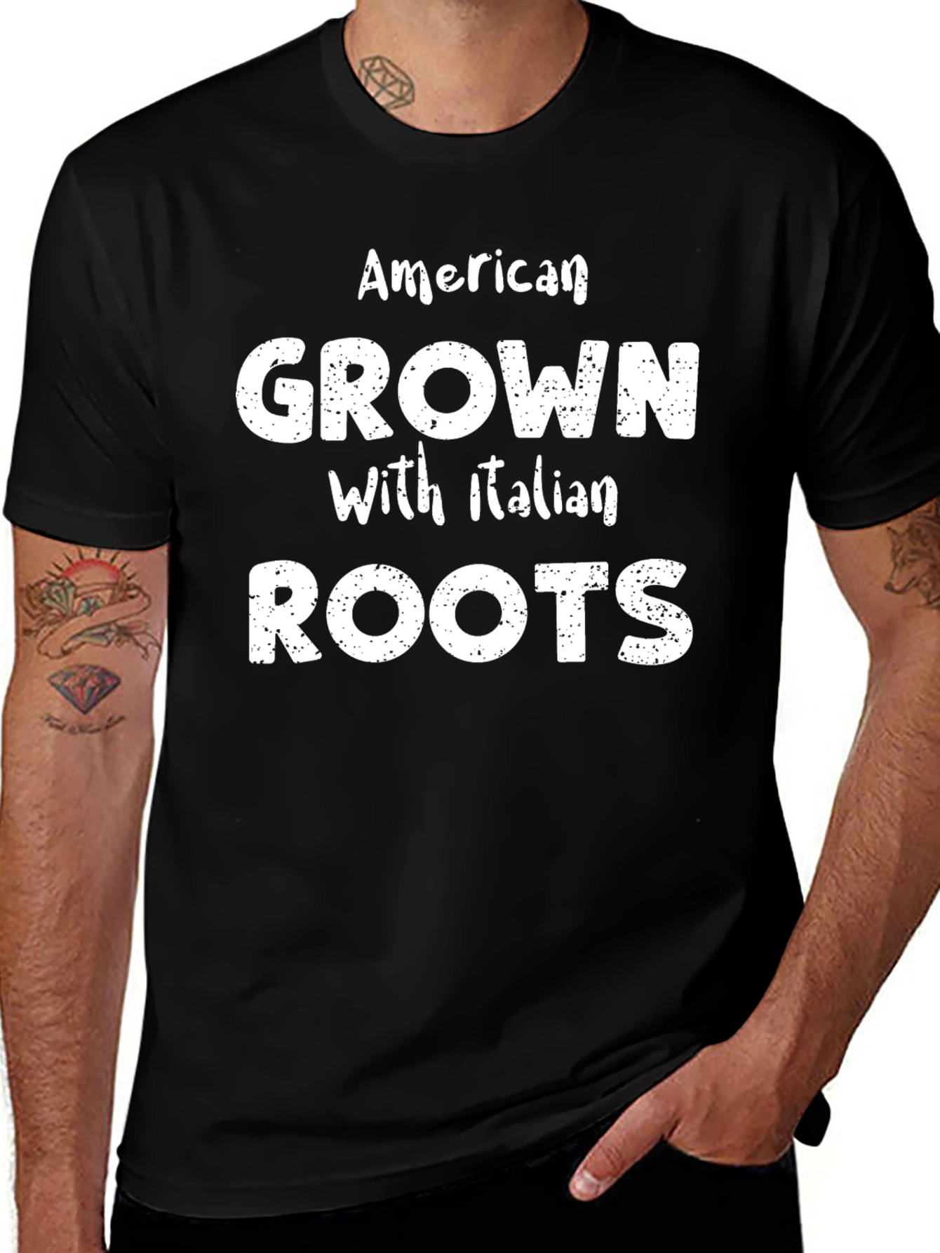 American Grown with Italian Roots T-Shirt