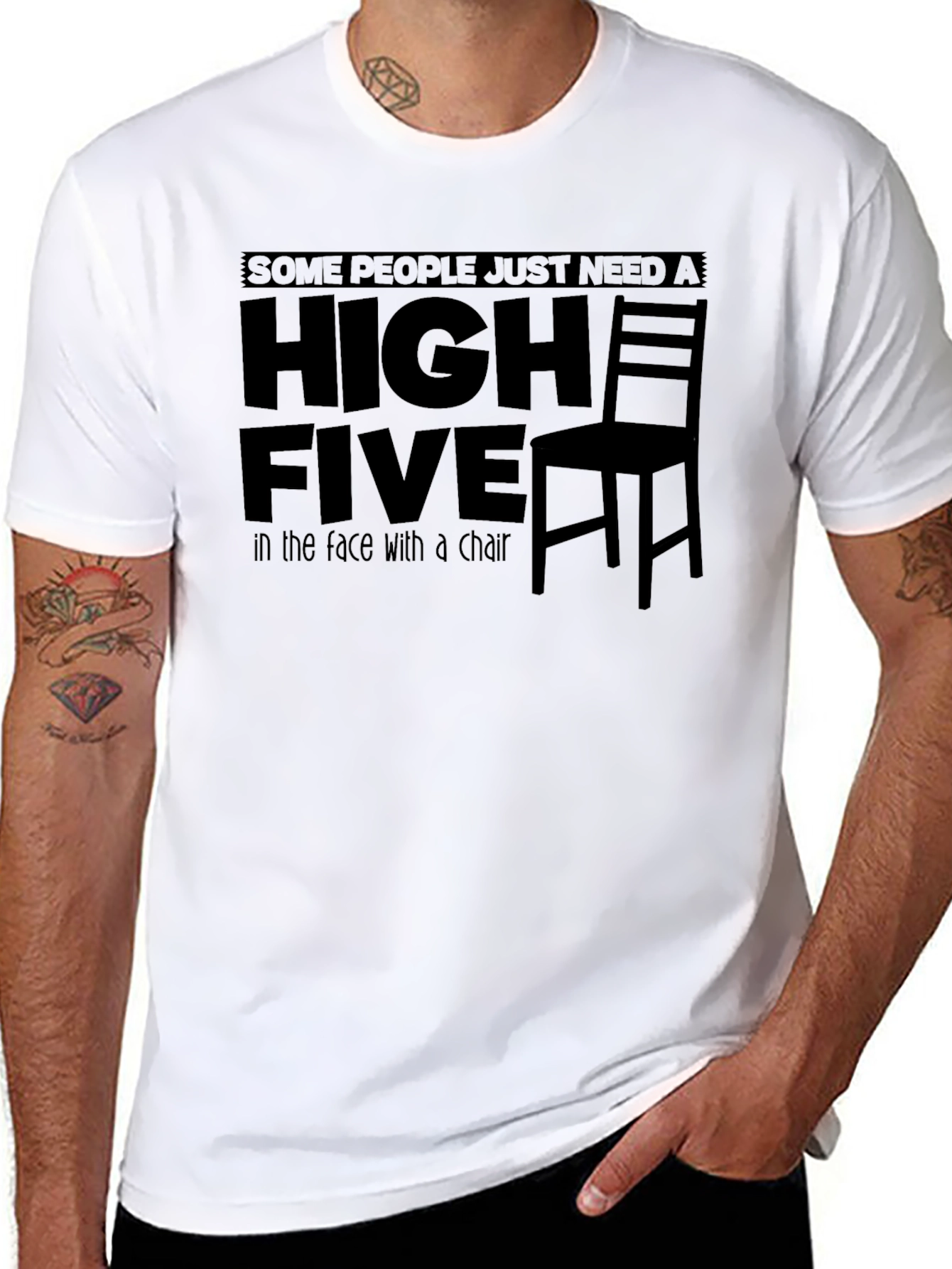 High Five Chair T-Shirt