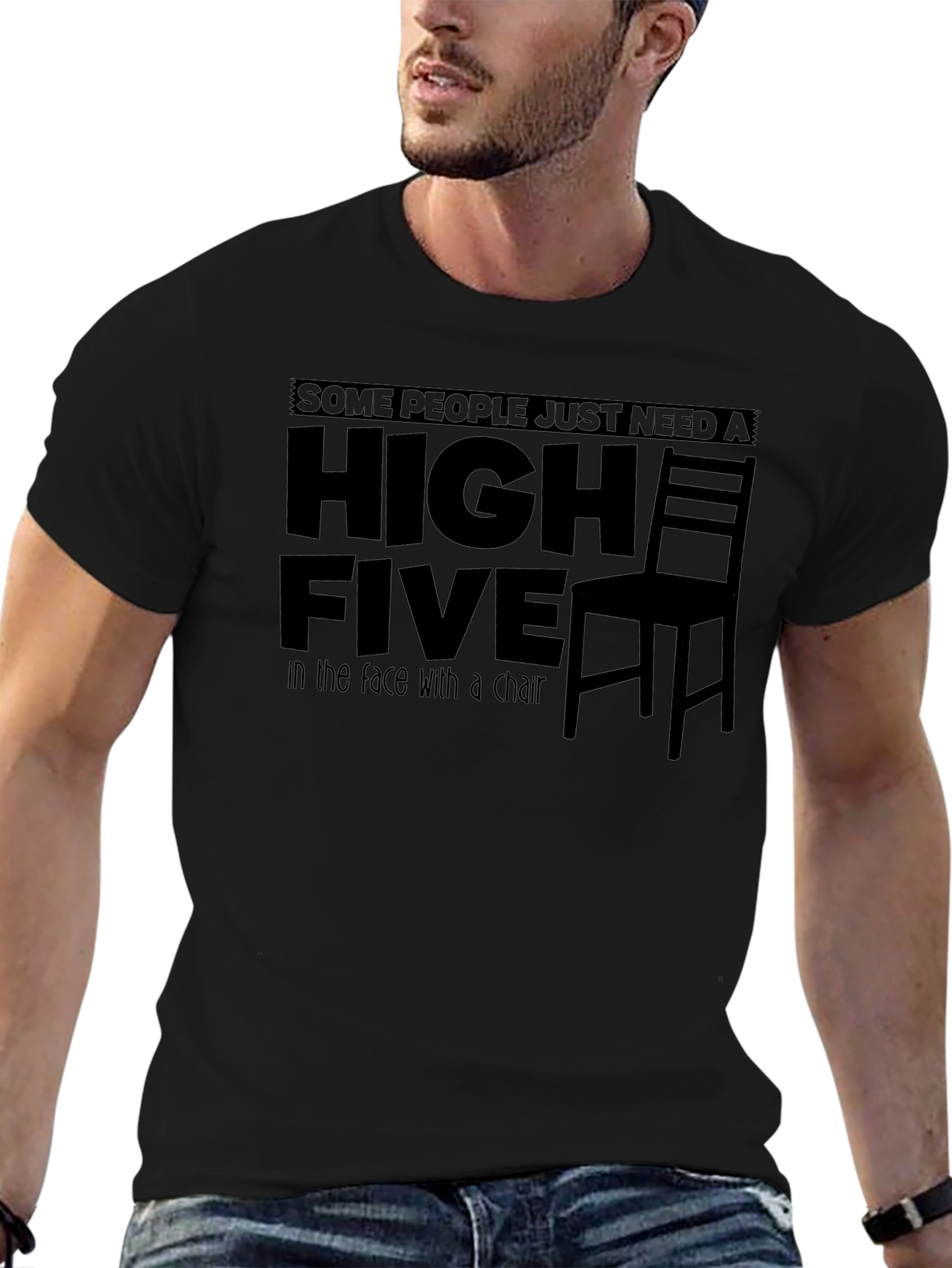 High Five Chair T-Shirt