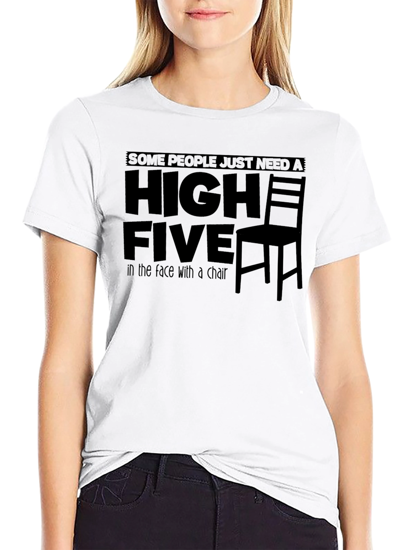 High Five Chair T-Shirt