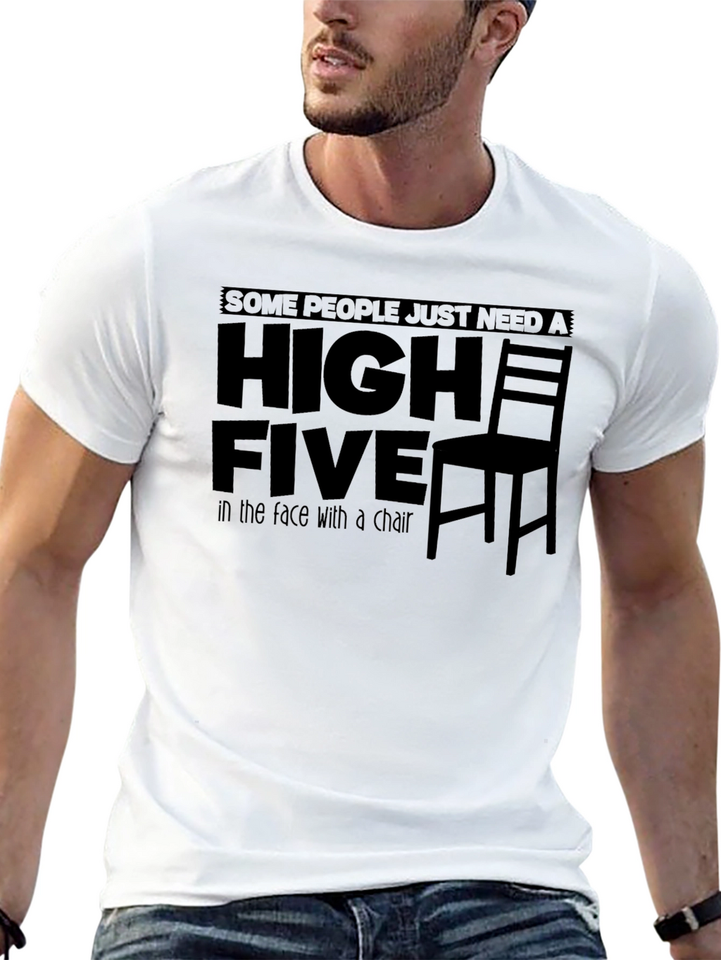 High Five Chair T-Shirt