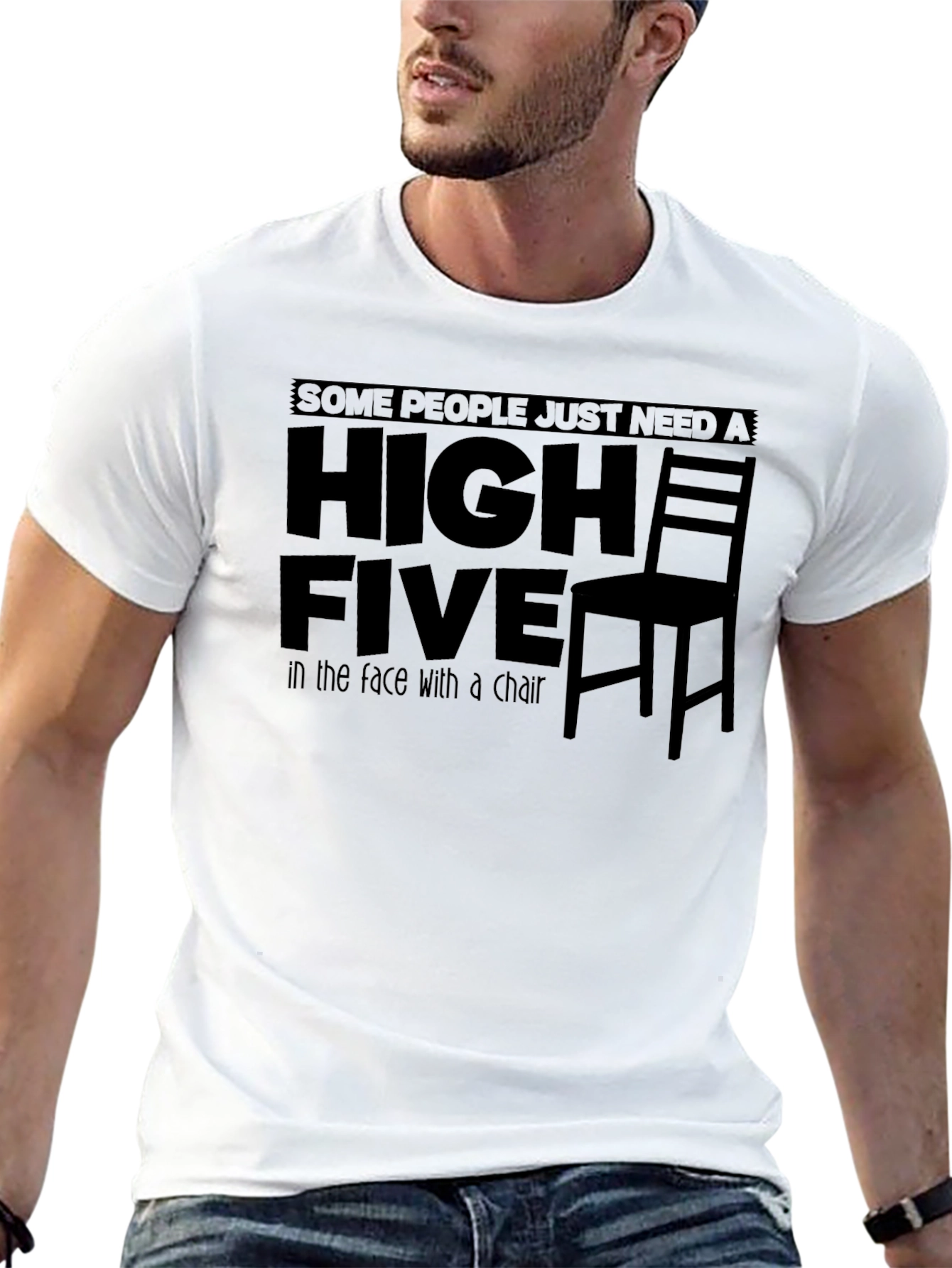 High Five Chair T-Shirt