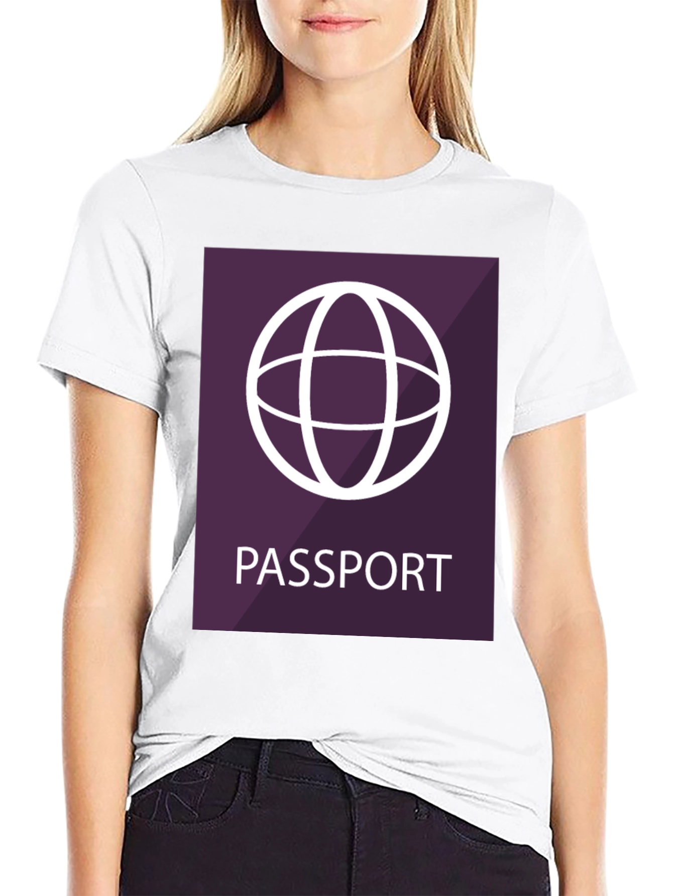 Passport Graphic T-Shirt - Travel the World