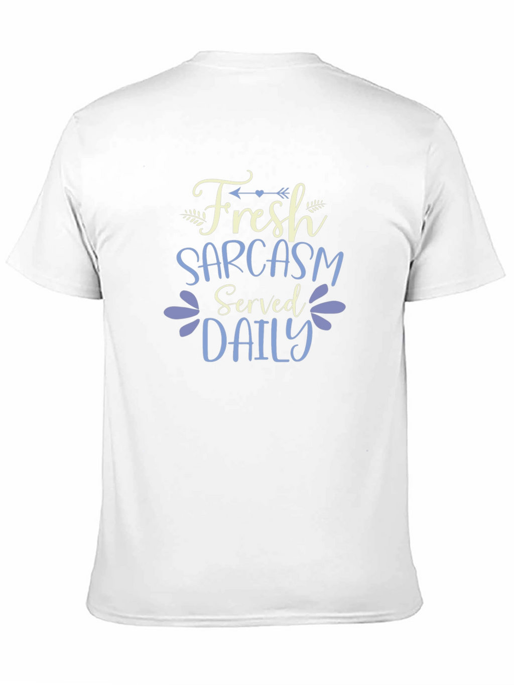Sarcasm Daily Black Cotton T-Shirt