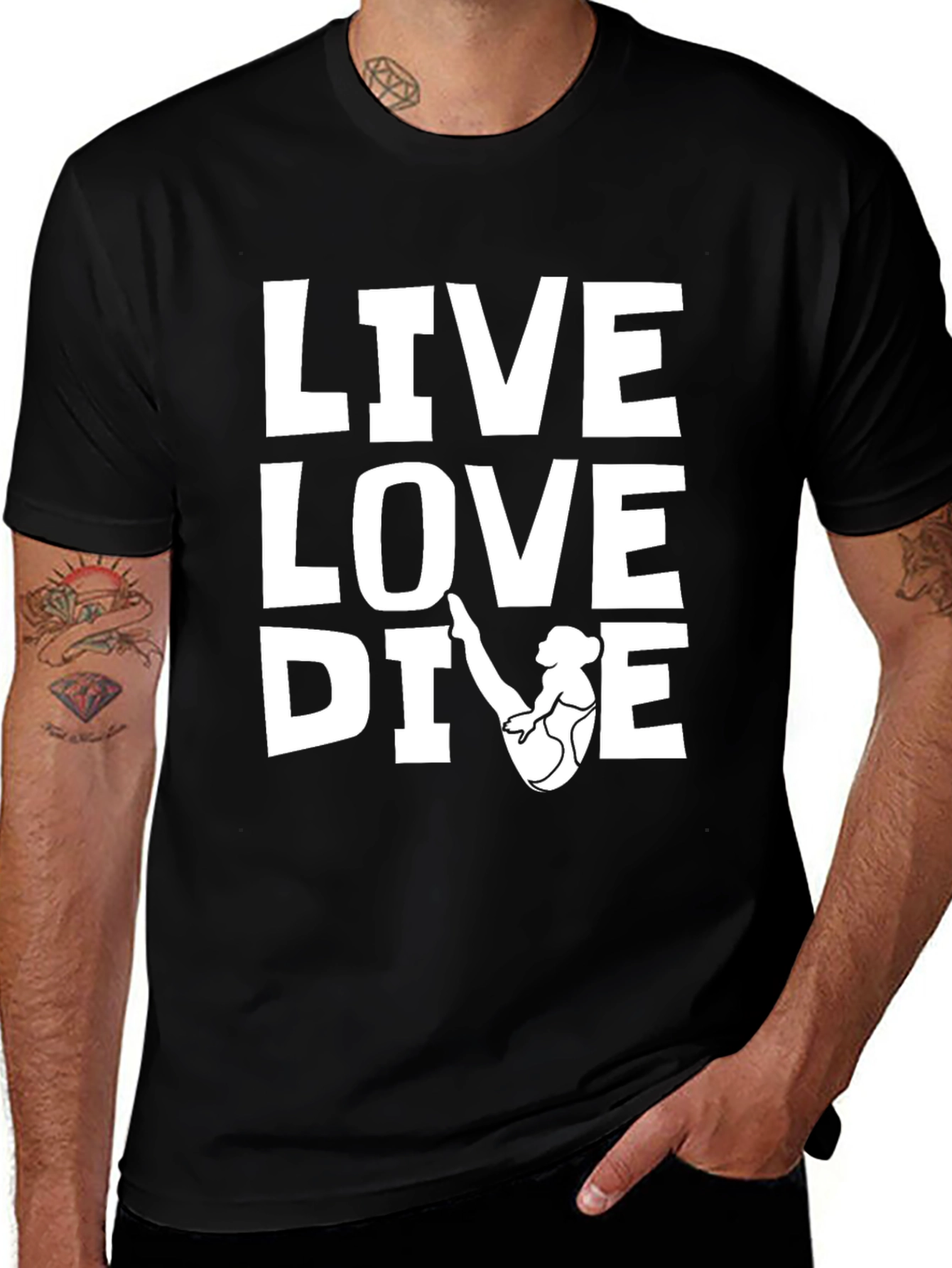 Live Love Dive T-Shirt - Scuba Diving Apparel
