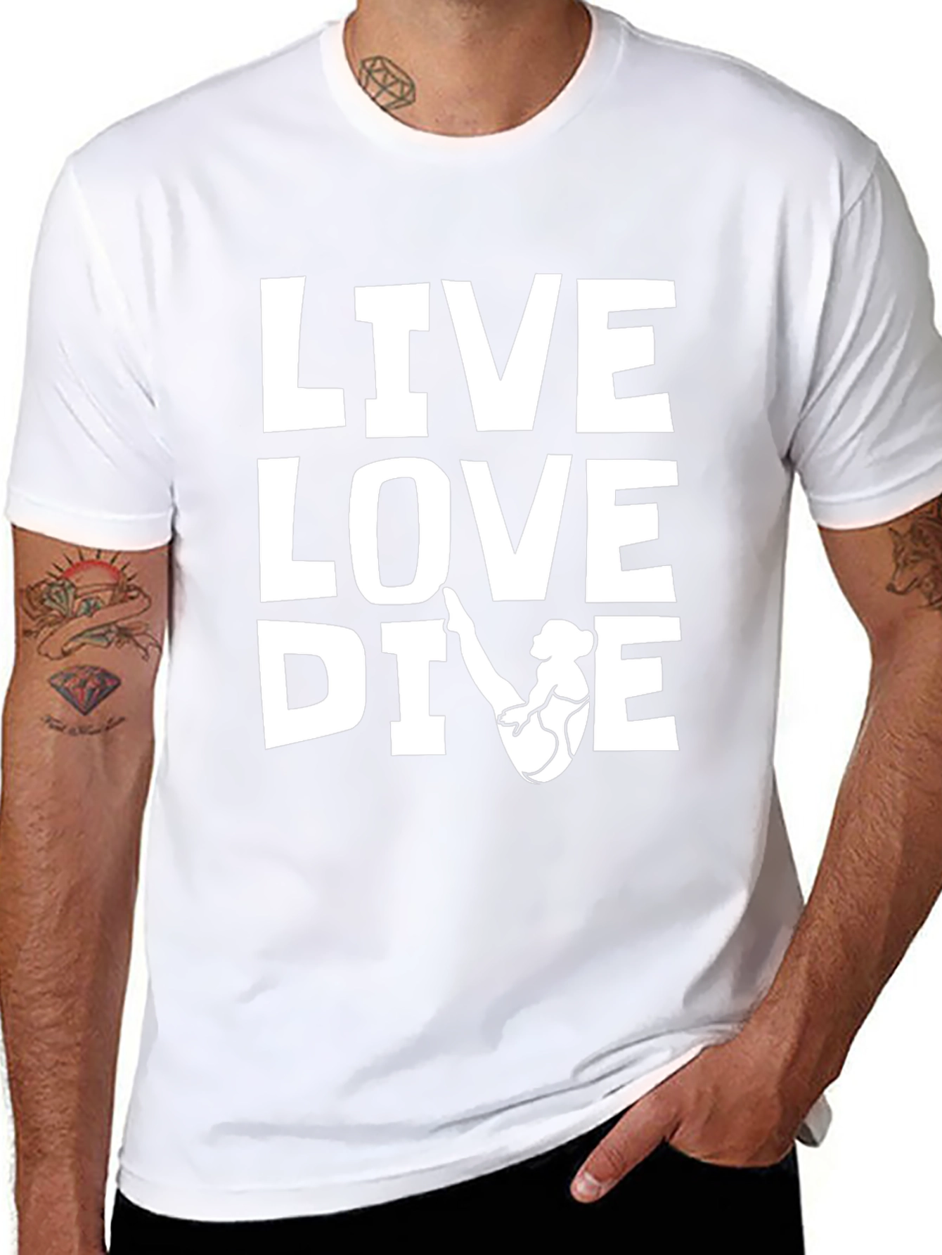 Live Love Dive T-Shirt - Scuba Diving Apparel