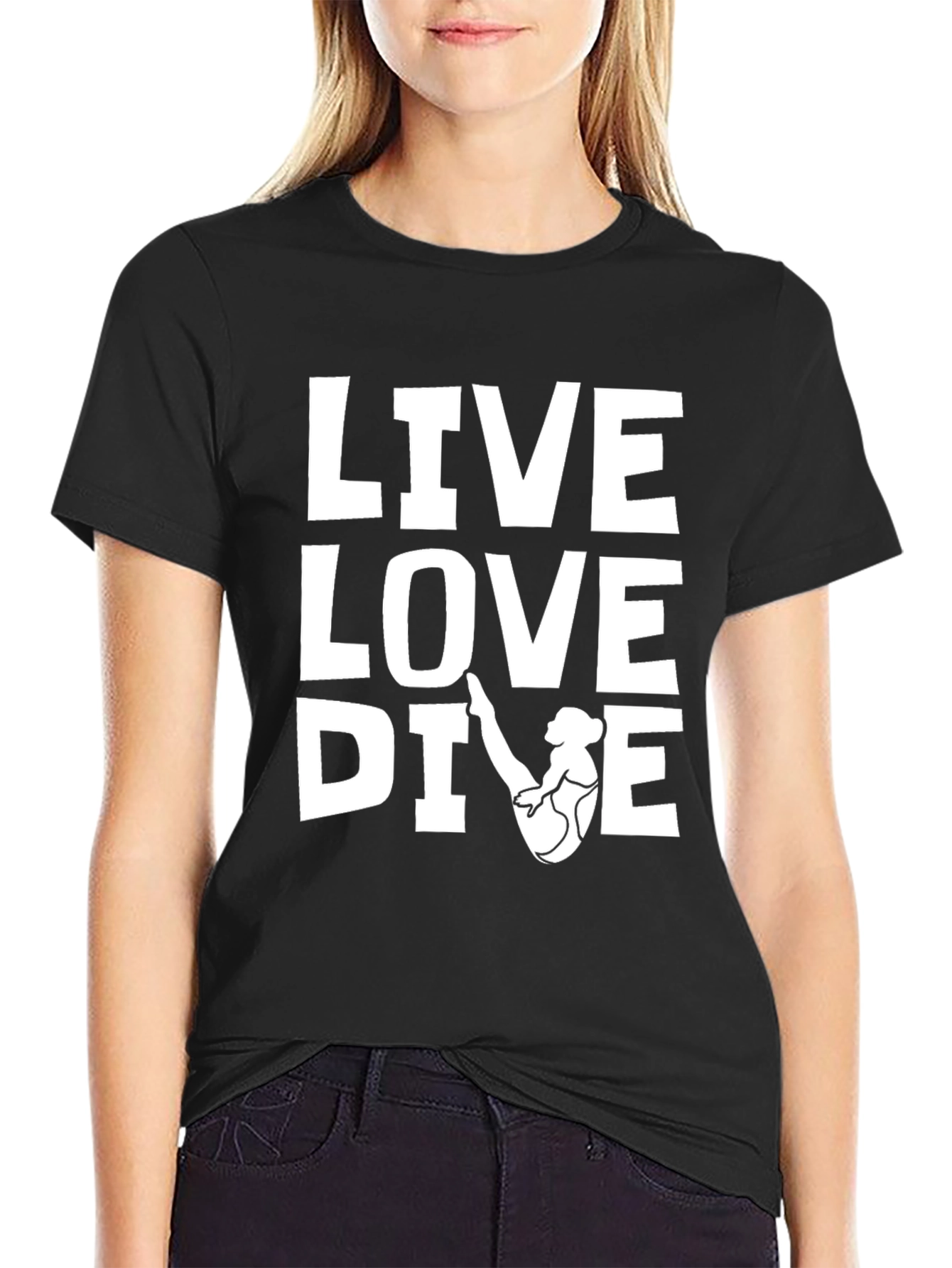 Live Love Dive T-Shirt - Scuba Diving Apparel