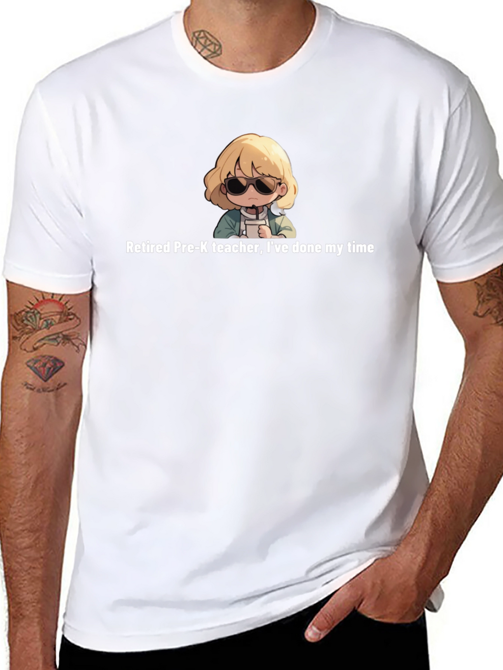 Retired Pre-K Teacher T-Shirt