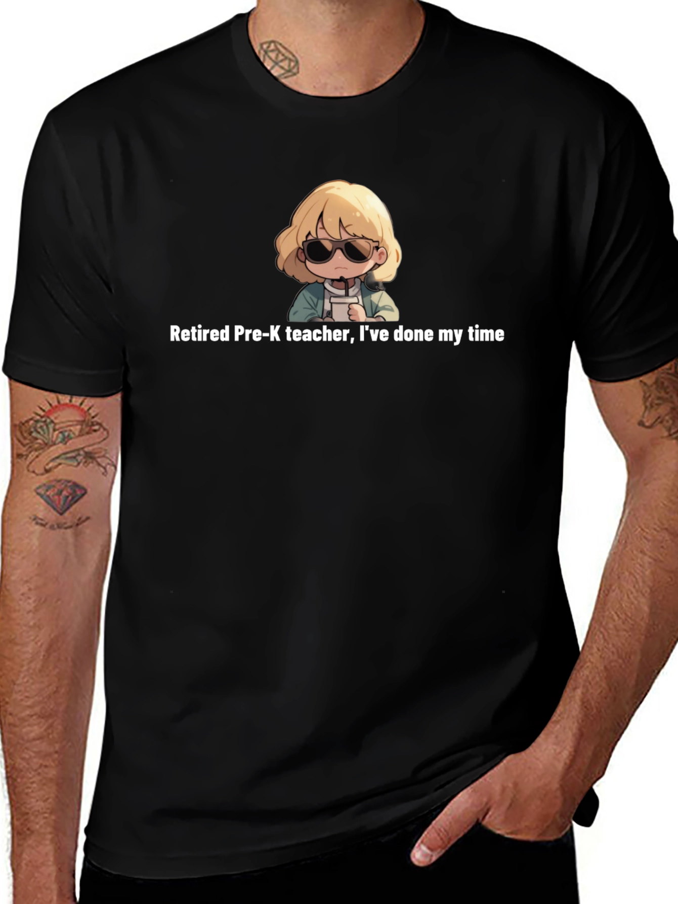 Retired Pre-K Teacher T-Shirt