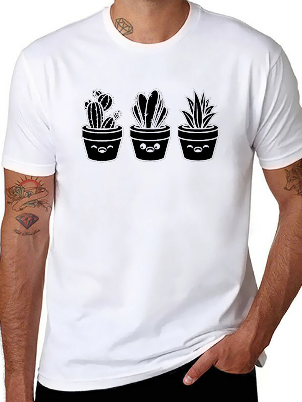 Cactus Crew Neck T-Shirt