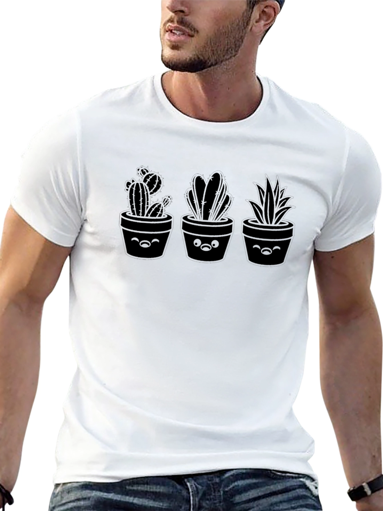 Cactus Crew Neck T-Shirt