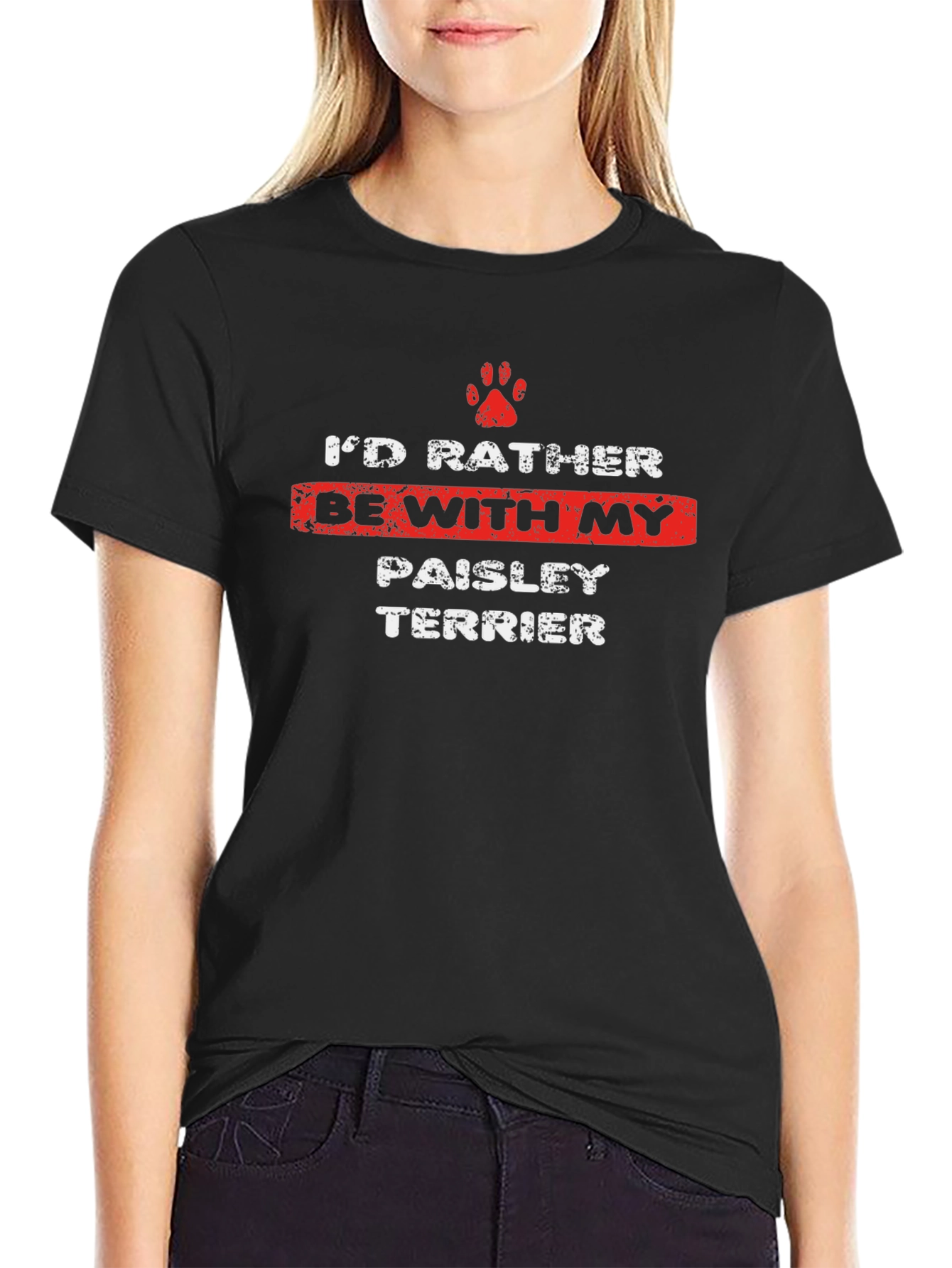 Dog Lover T-Shirt - Paisley Terrier