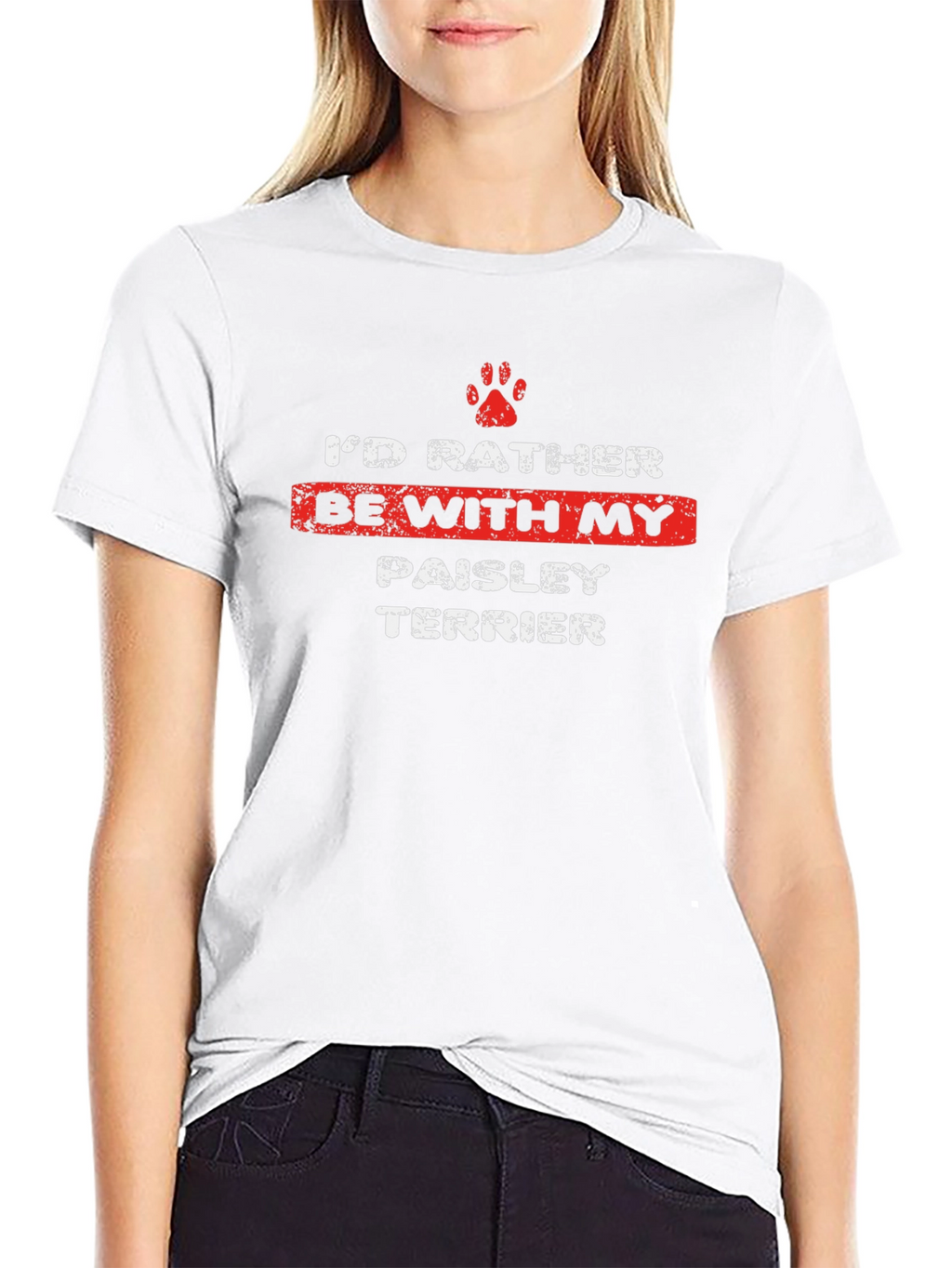 Dog Lover T-Shirt - Paisley Terrier