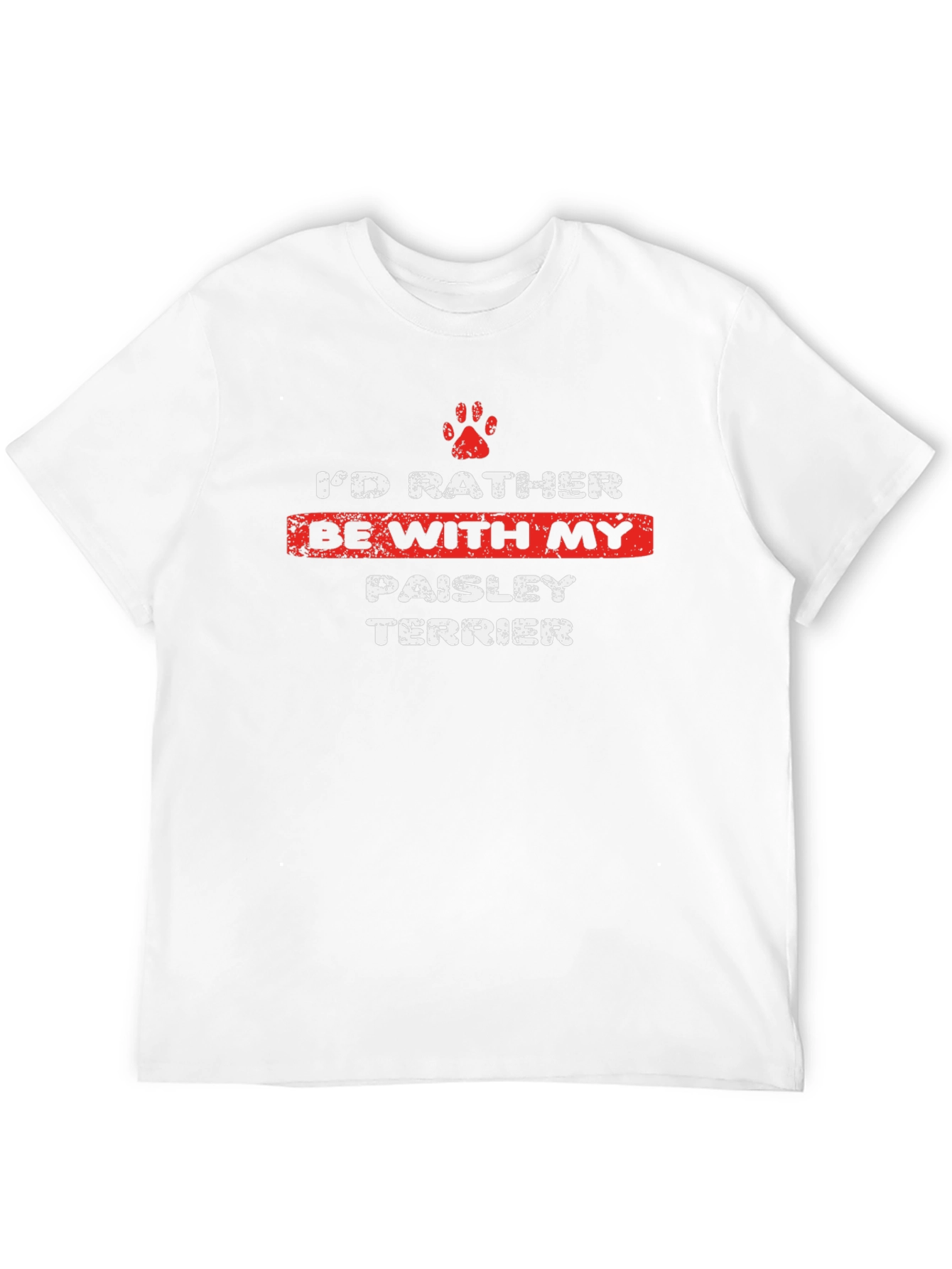Dog Lover T-Shirt - Paisley Terrier
