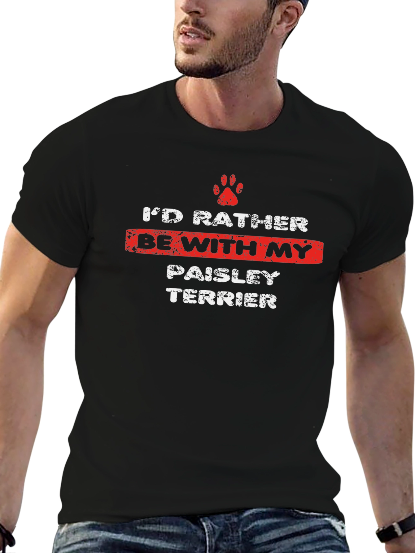 Dog Lover T-Shirt - Paisley Terrier