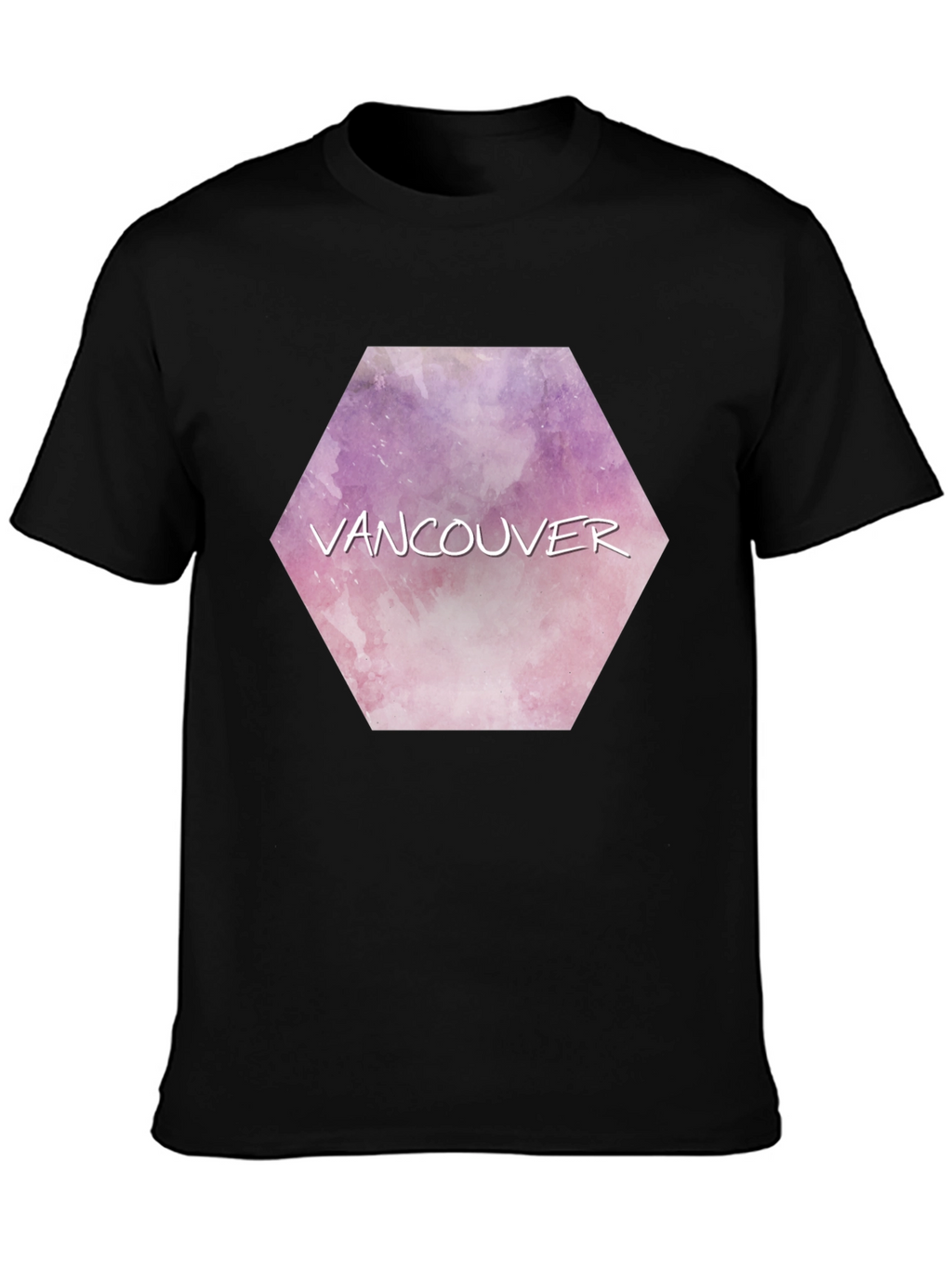 Vancouver Graphic Tee - Mens Black T-Shirt