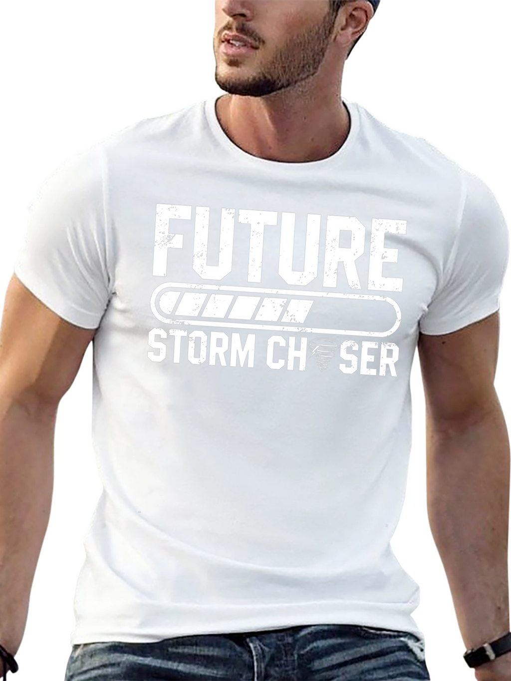 Future Storm Chaser Graphic Tee - Black
