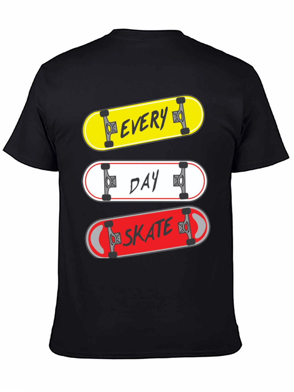 Every Day Skate T-Shirt - Skateboarding Tee