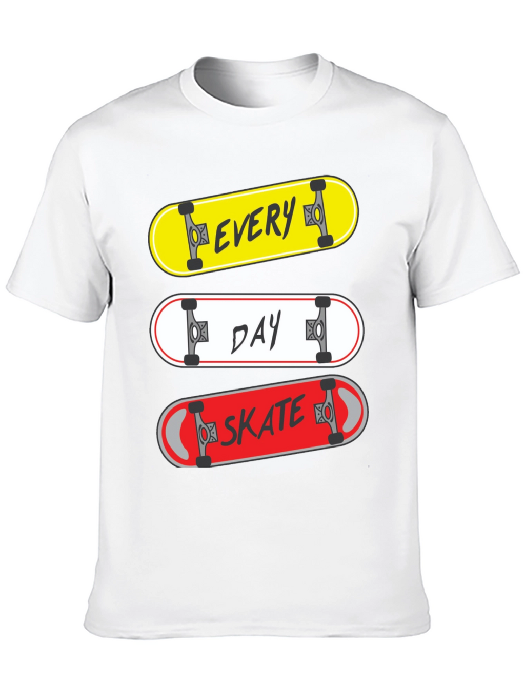 Every Day Skate T-Shirt - Skateboarding Tee