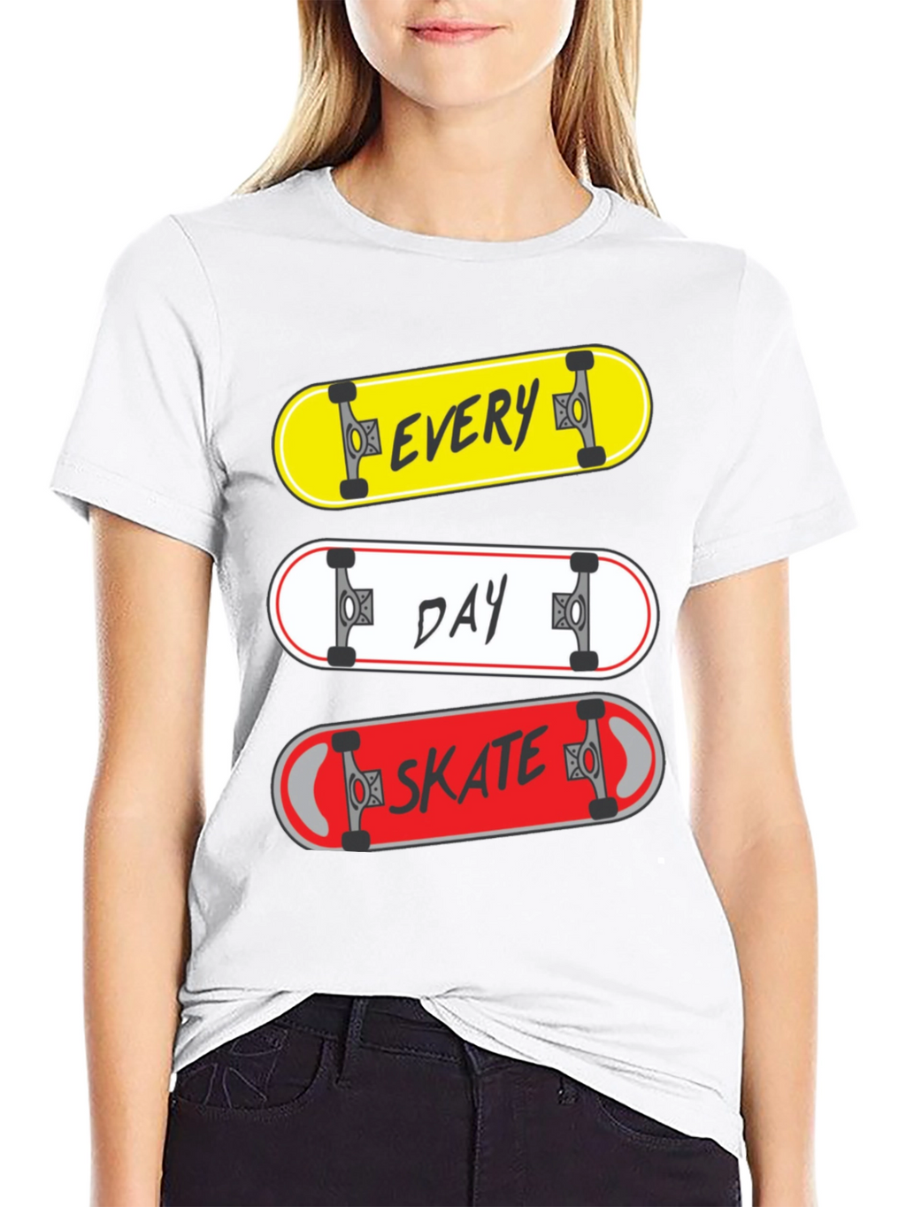 Every Day Skate T-Shirt - Skateboarding Tee