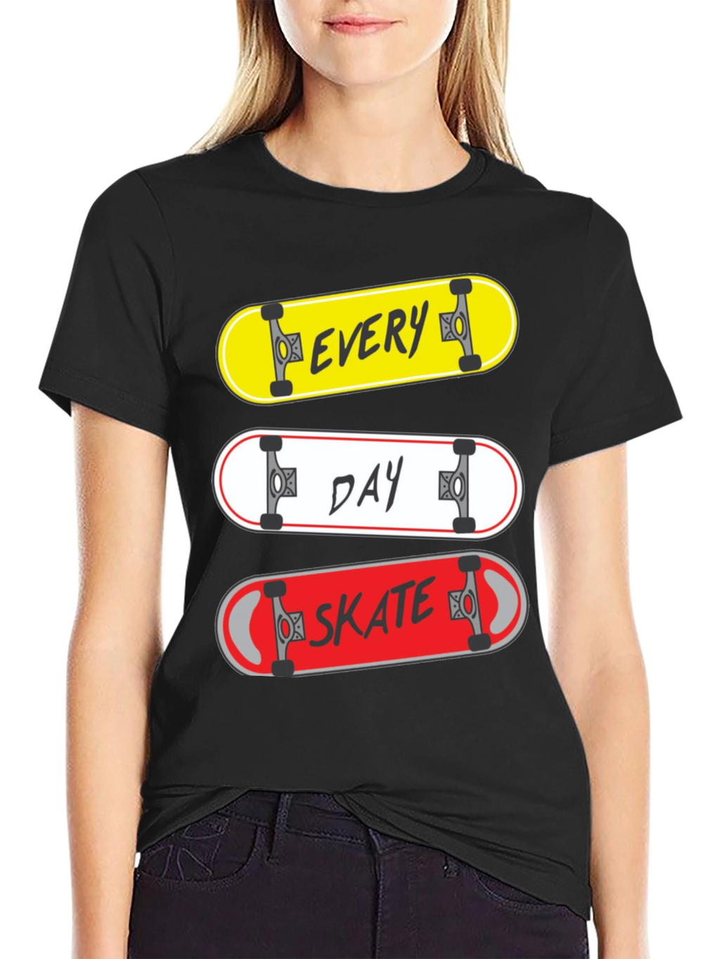 Every Day Skate T-Shirt - Skateboarding Tee