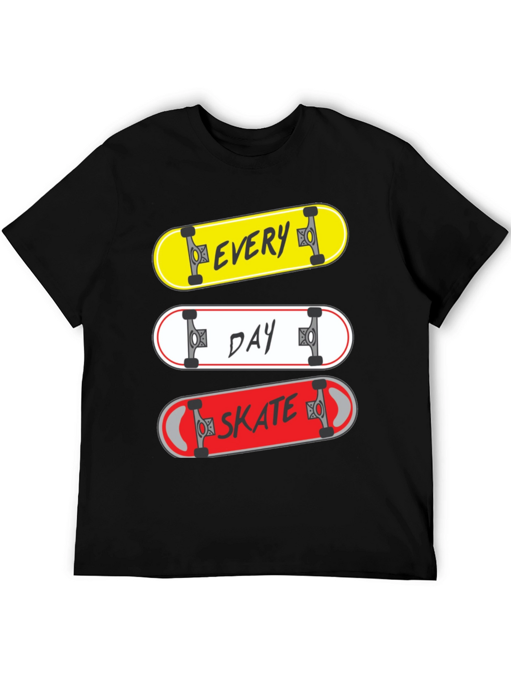Every Day Skate T-Shirt - Skateboarding Tee