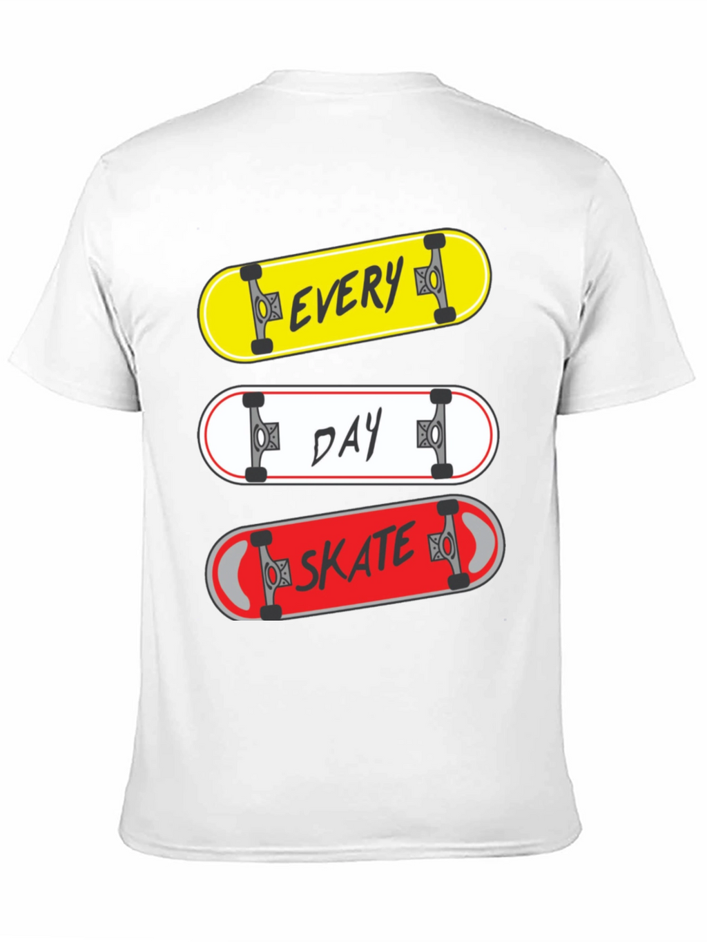 Every Day Skate T-Shirt - Skateboarding Tee