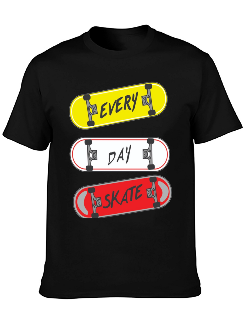 Every Day Skate T-Shirt - Skateboarding Tee