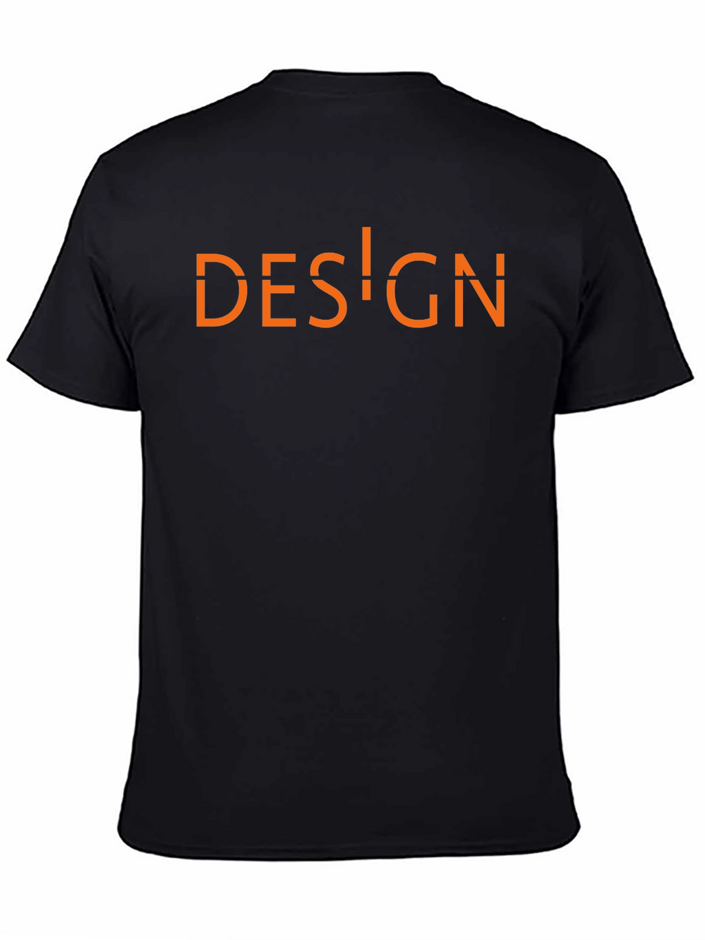 Design Graphic Tee - Stylish Black Cotton Shirt