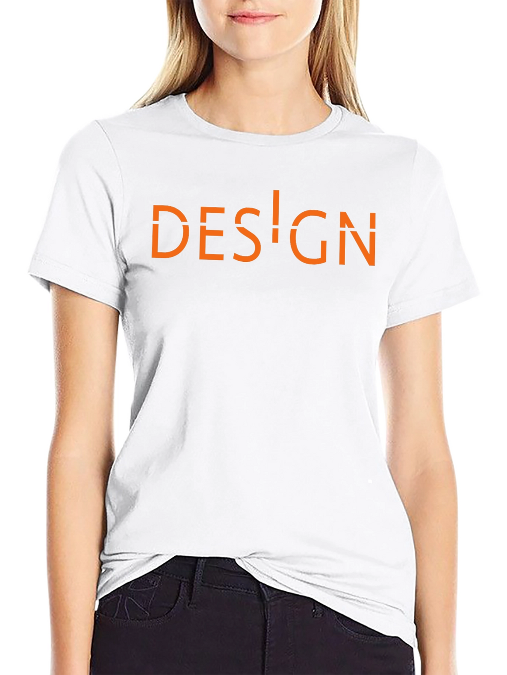 Design Graphic Tee - Stylish Black Cotton Shirt