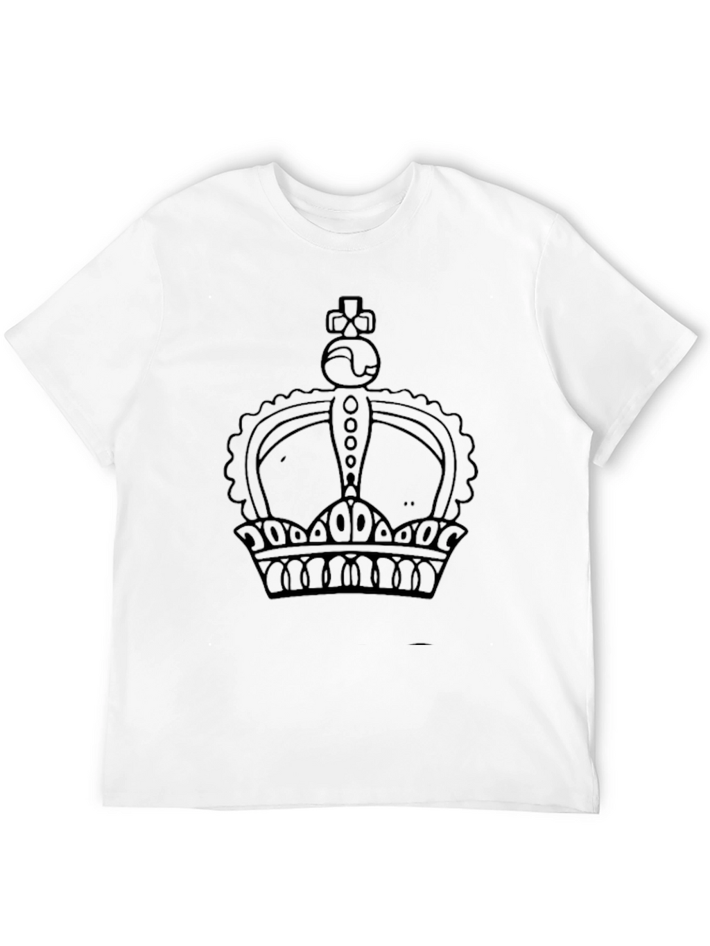 King Crown Graphic Black T-Shirt