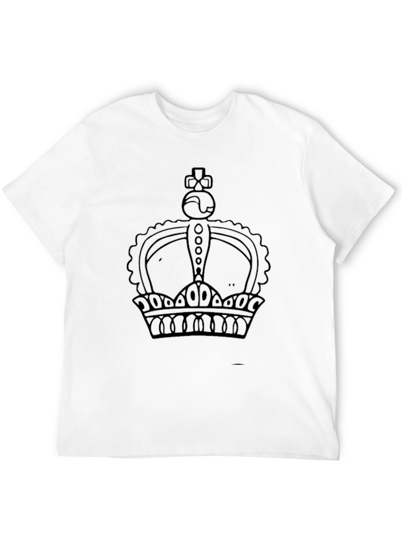 King Crown Graphic Black T-Shirt