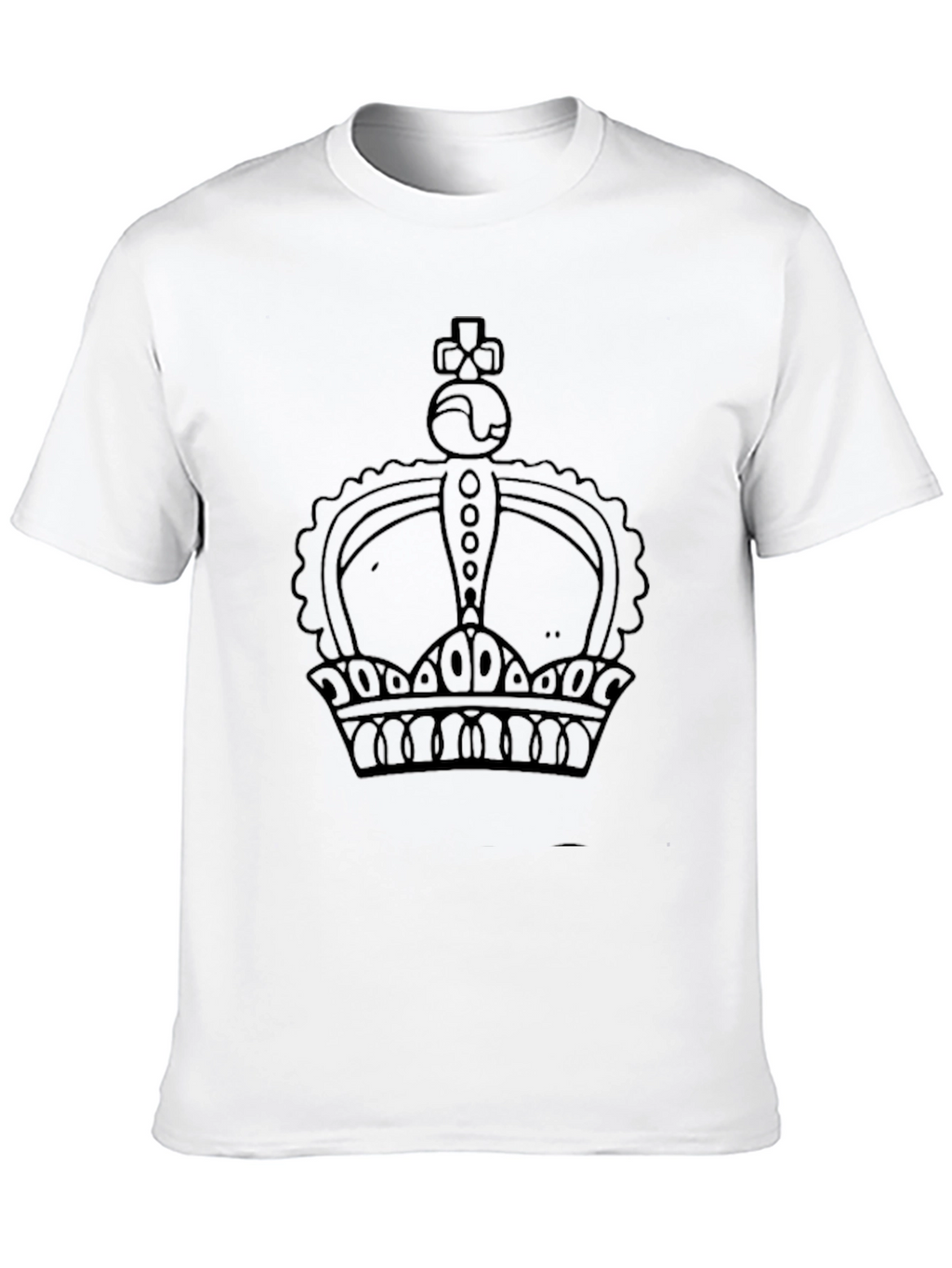 King Crown Graphic Black T-Shirt