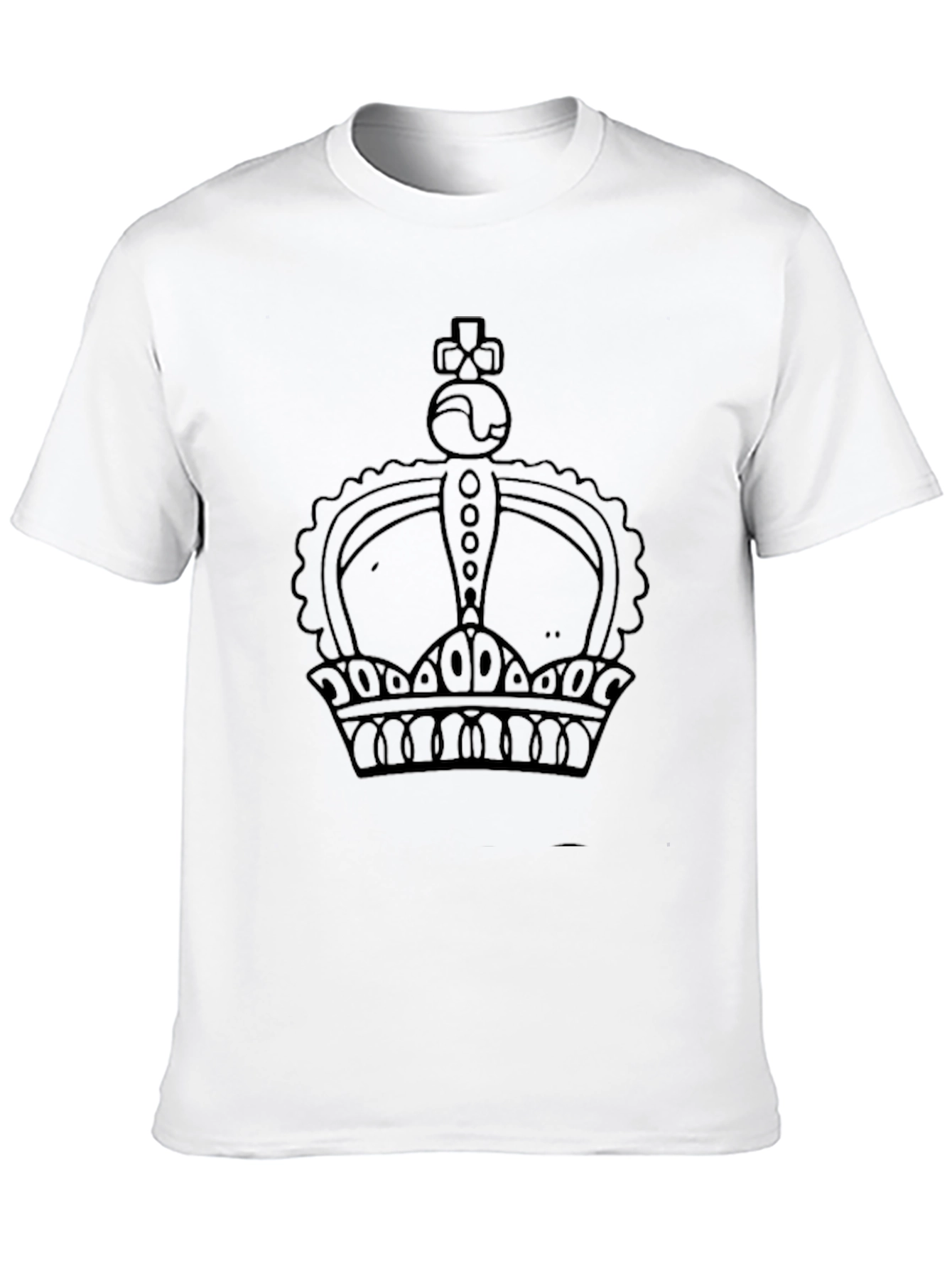 King Crown Graphic Black T-Shirt